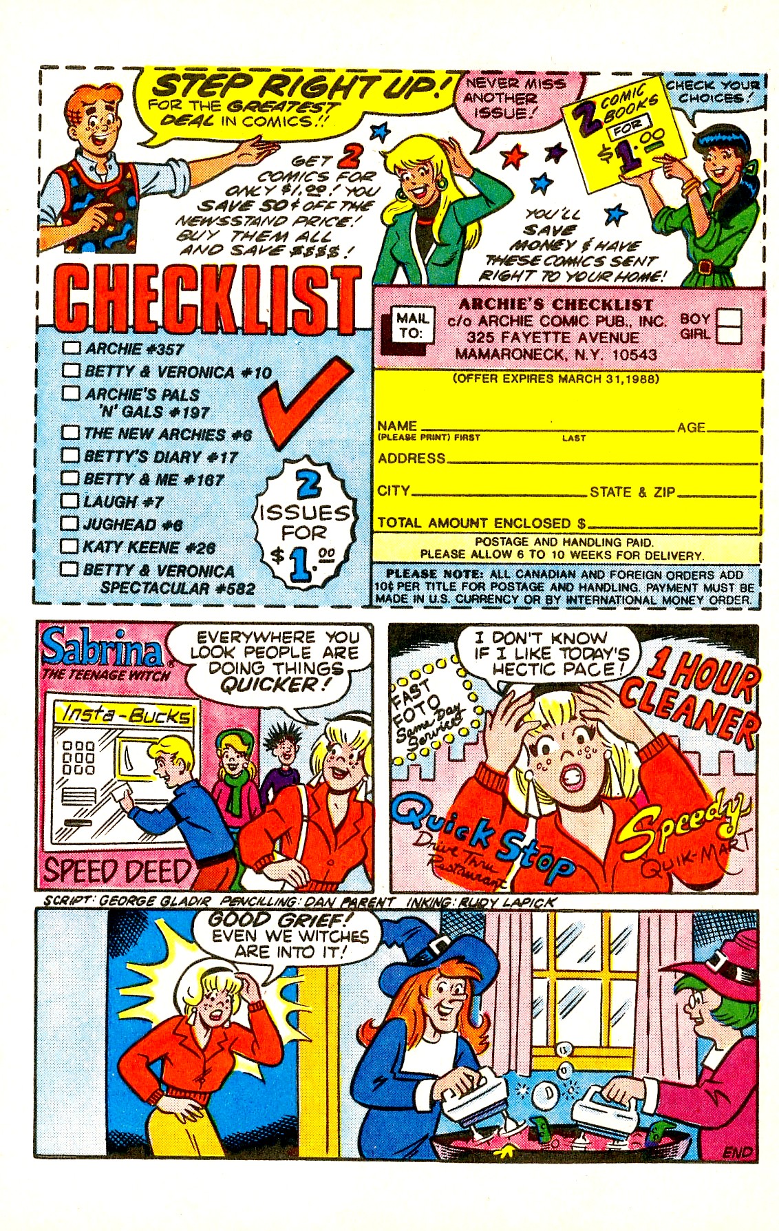 Read online Archie's Pals 'N' Gals (1952) comic -  Issue #196 - 10