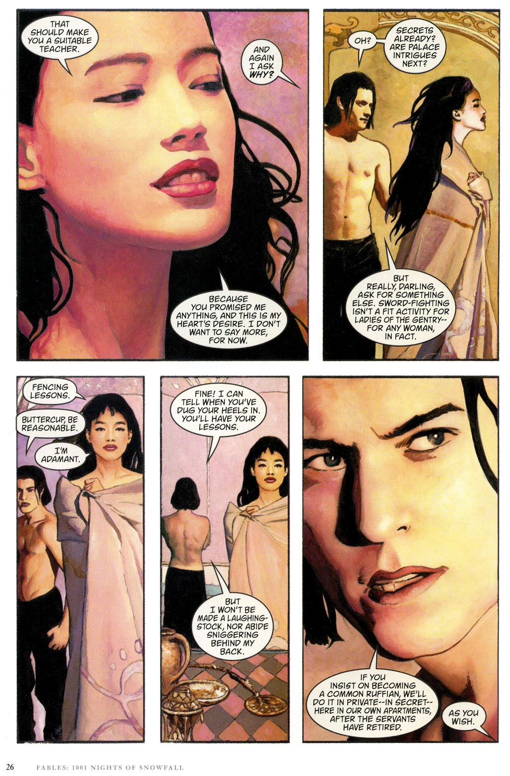 Read online Fables: 1001 Nights of Snowfall comic -  Issue # Full - 26