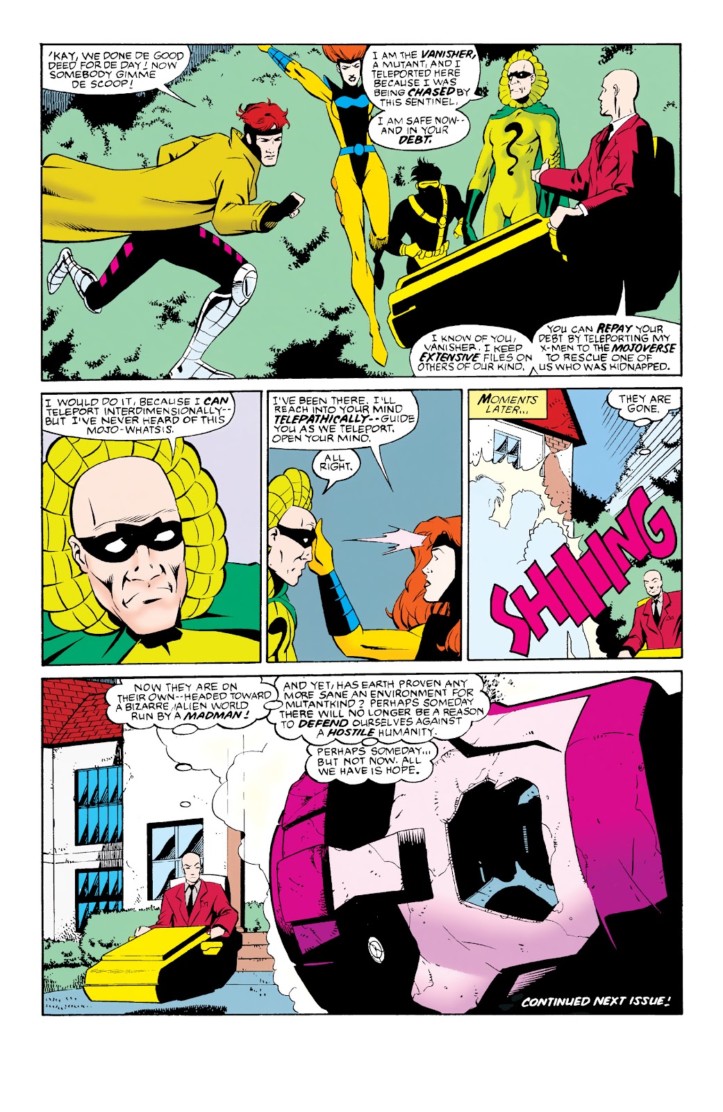 Read online Adventures of the X-Men: Clear and Present Dangers comic -  Issue # TPB - 73