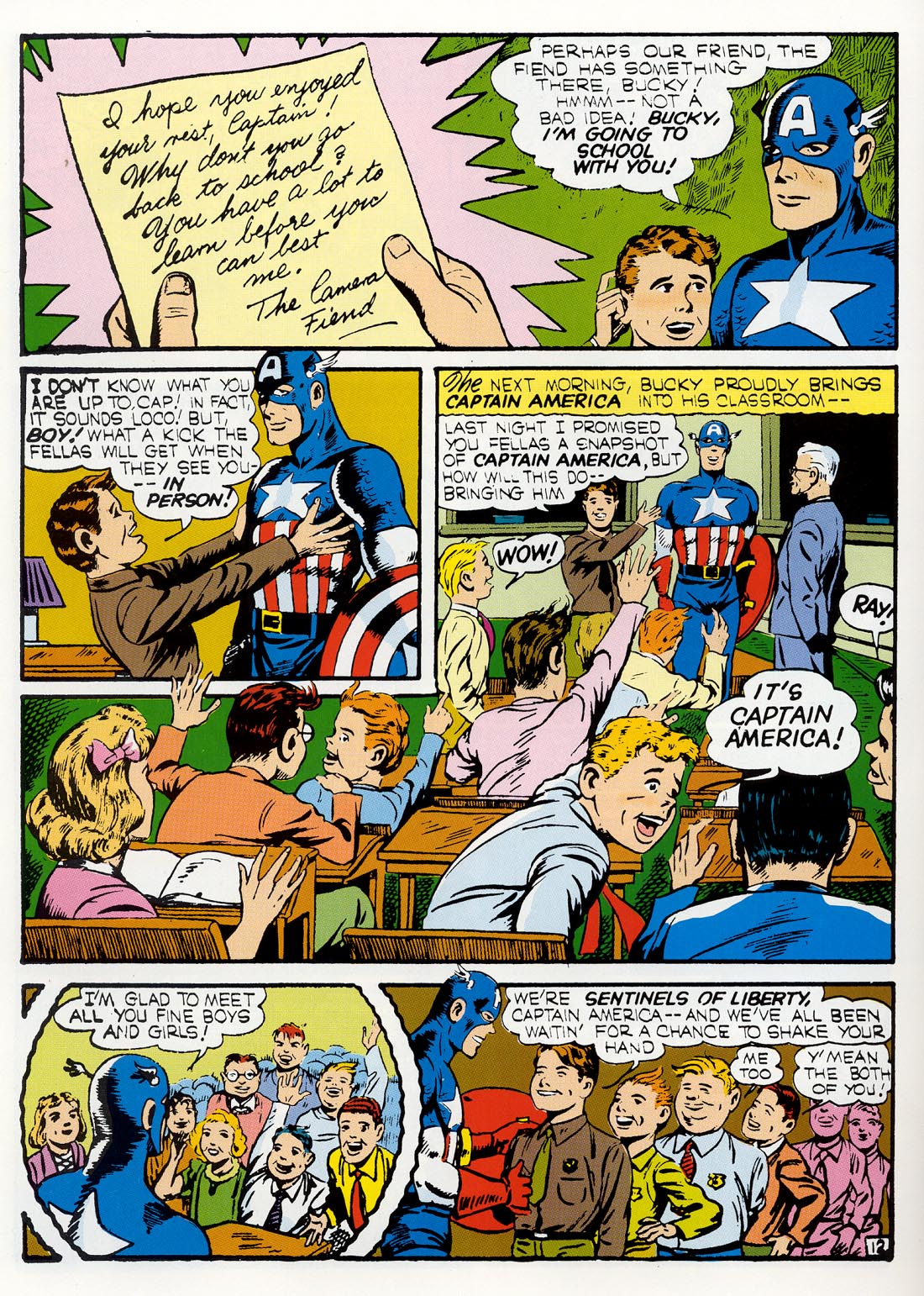Captain America Comics 6 Page 12