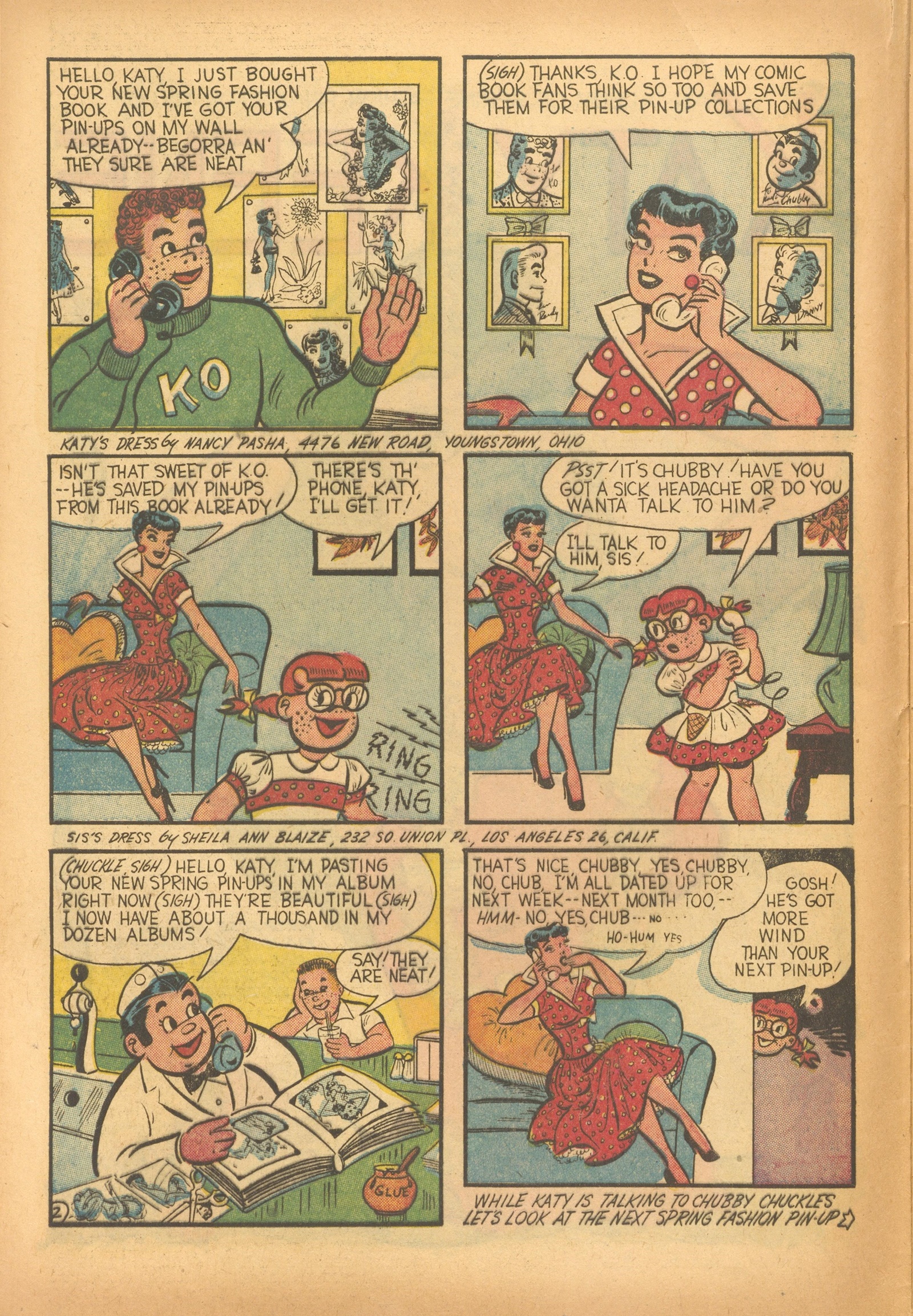 Read online Katy Keene Fashion Book comic -  Issue #16 - 10