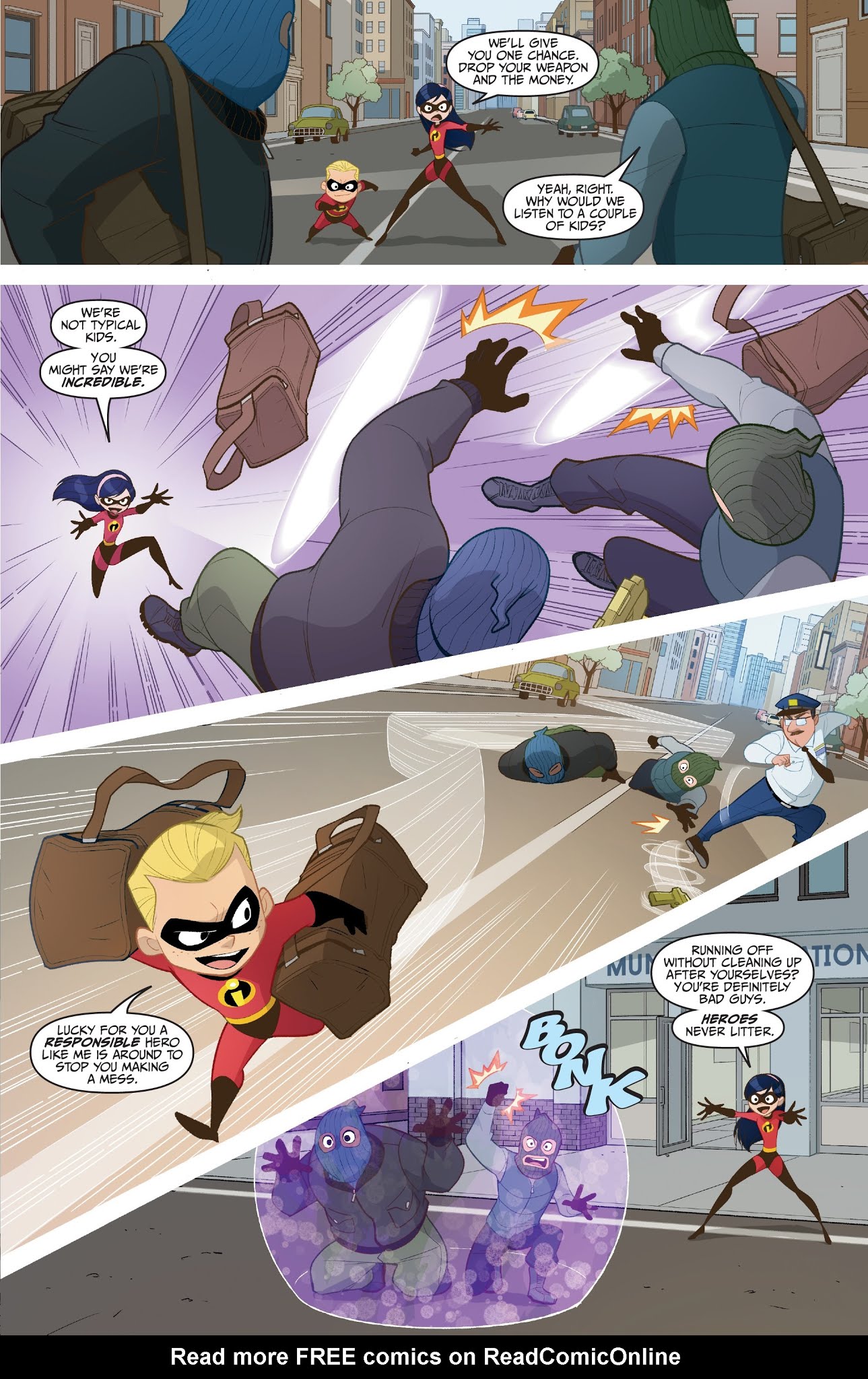 Read online Disney / Pixar The Incredibles 2: Crisis In Mid-Life! & Other Stories comic -  Issue #2 - 11
