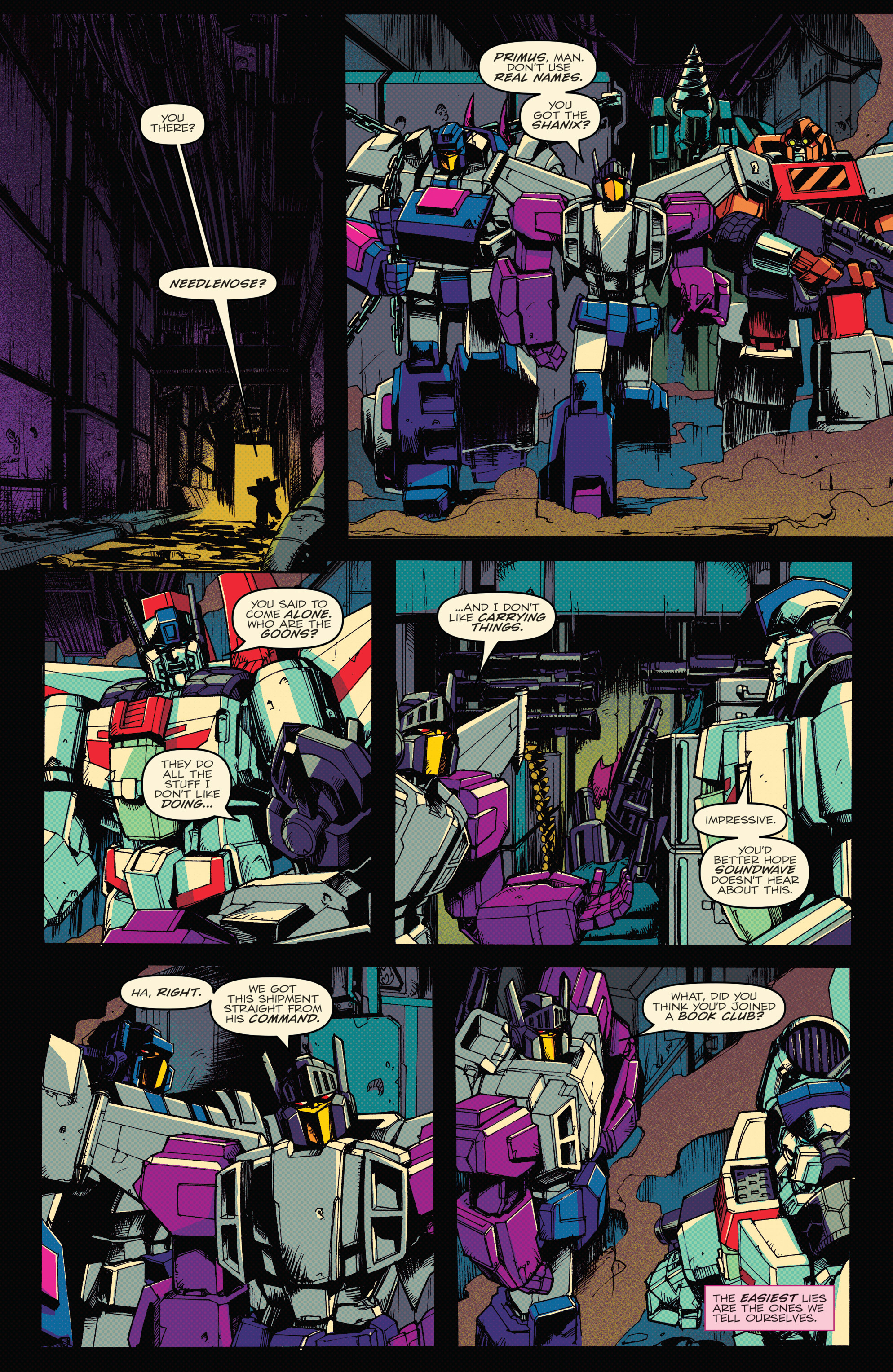 Read online Optimus Prime comic -  Issue #5 - 11