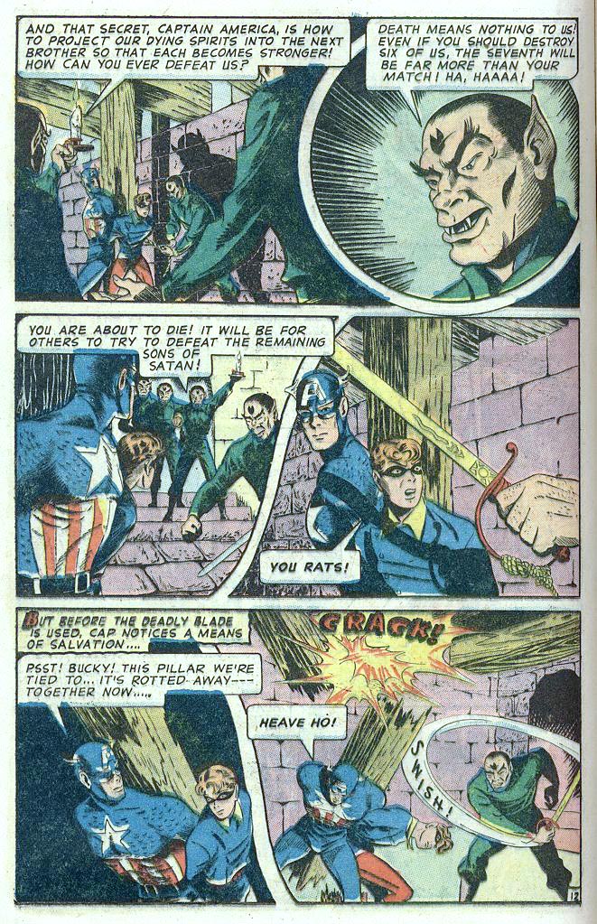 Read online Captain America Comics comic -  Issue #37 - 28