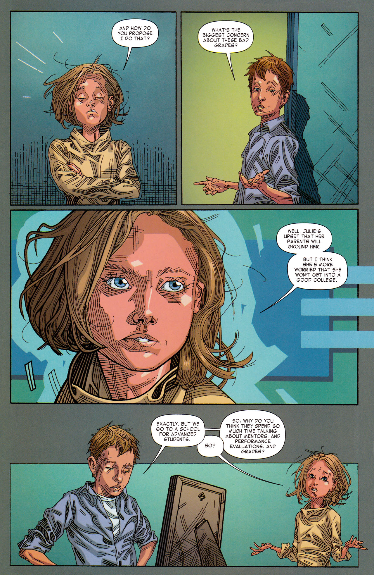 Read online Ender's Game: Recruiting Valentine comic -  Issue # Full - 16