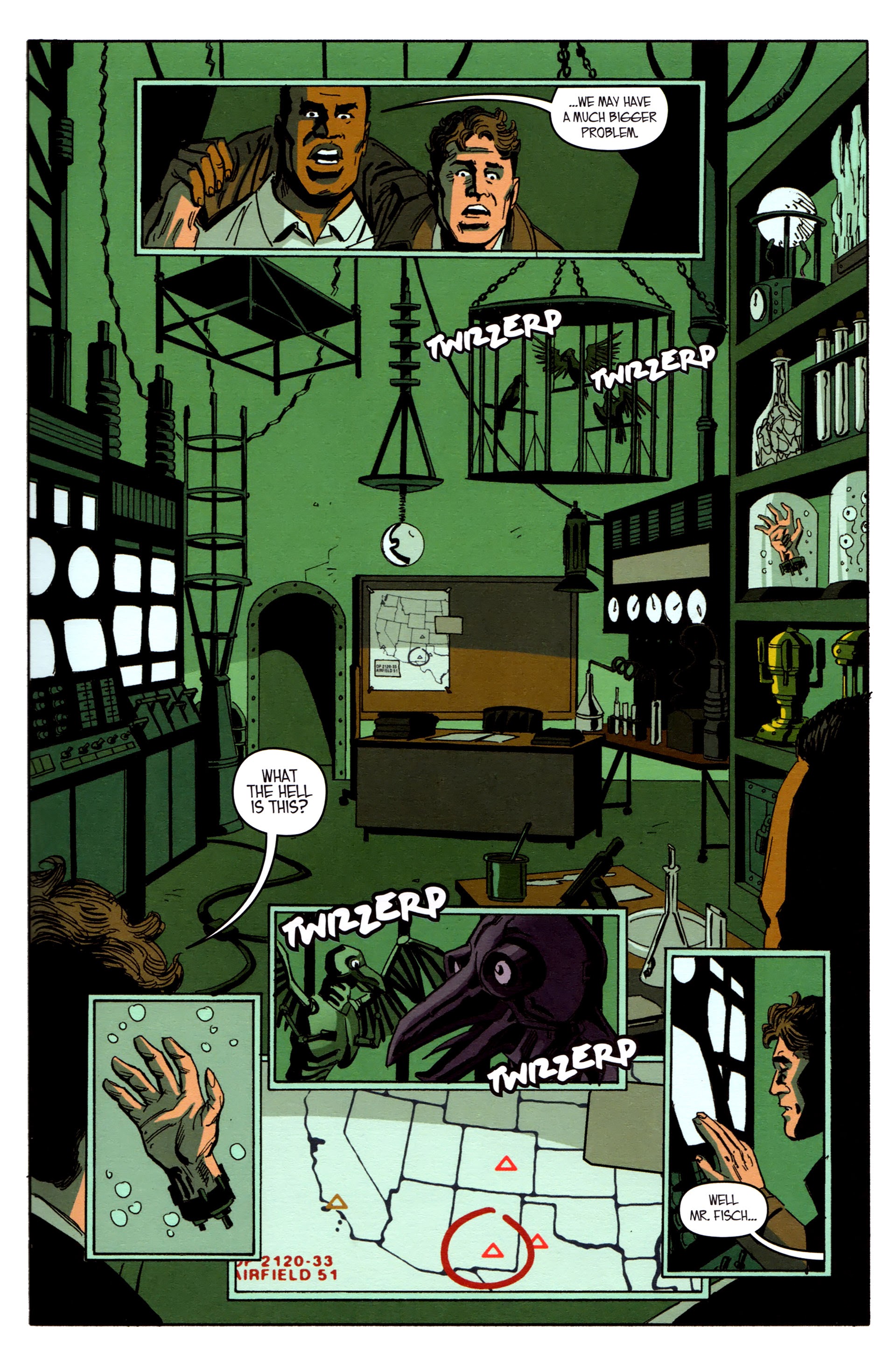 Read online Dames in the Atomic Age comic -  Issue # TPB - 51