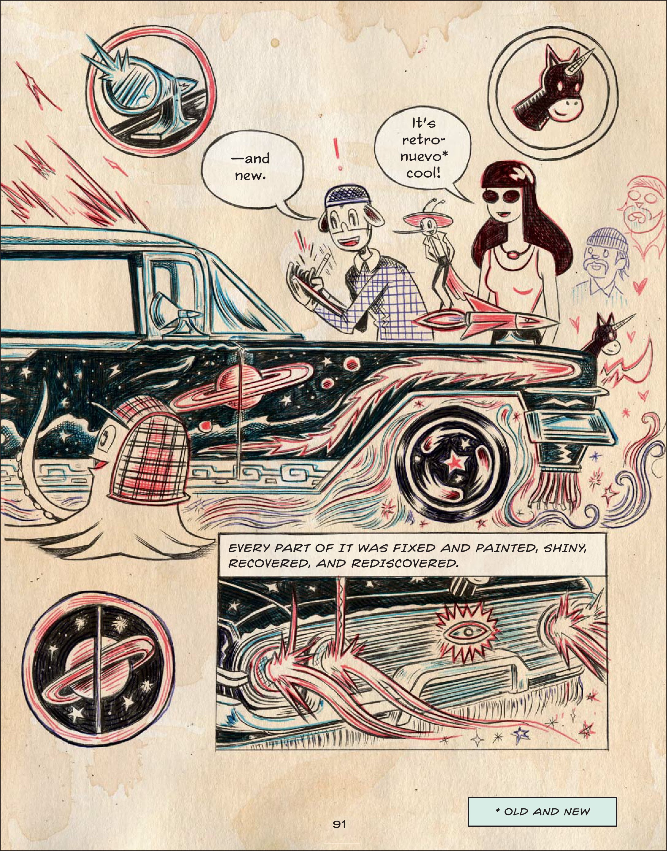 Read online Lowriders in Space comic -  Issue # TPB - 92