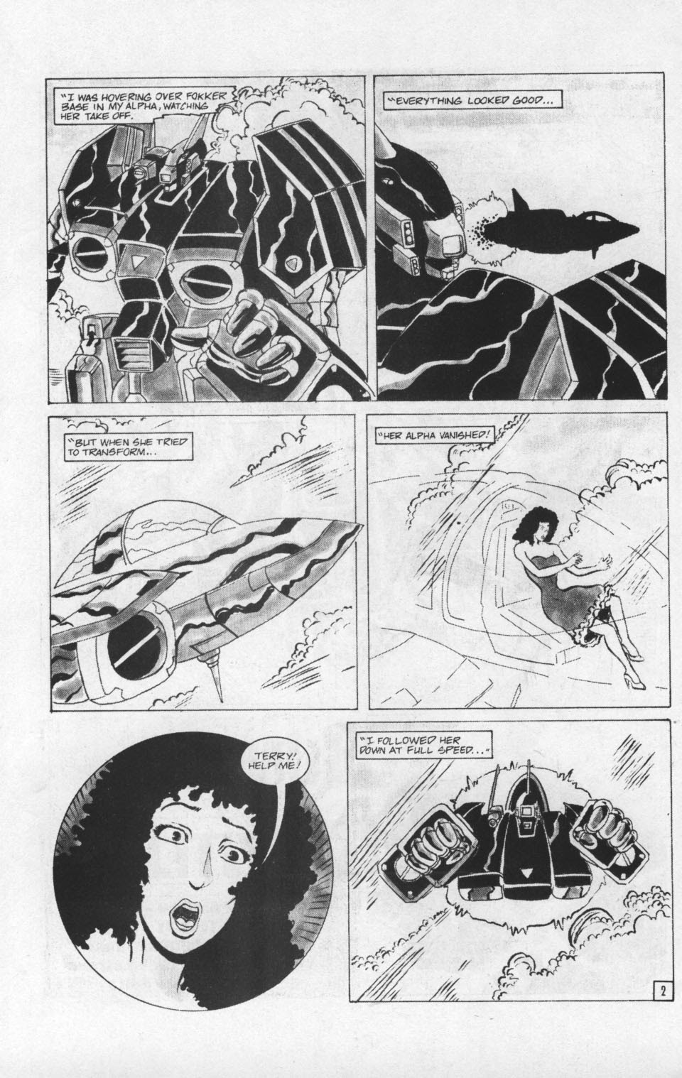 Read online Robotech II: The Sentinels - CyberPirates comic -  Issue #2 - 4