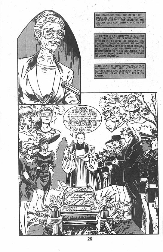 Read online Femforce: Timelines comic -  Issue #1 - 28