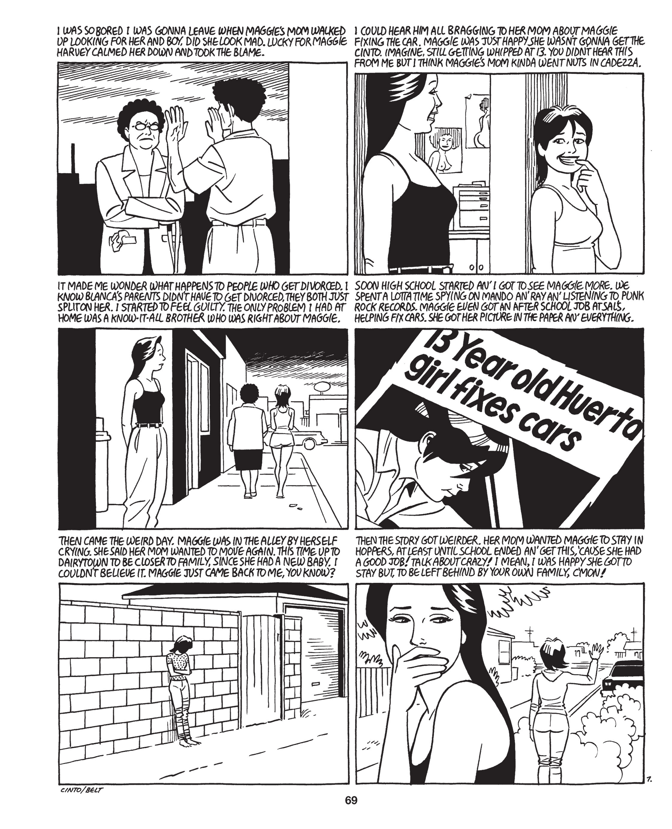 Read online Love and Rockets: New Stories comic -  Issue #4 - 71