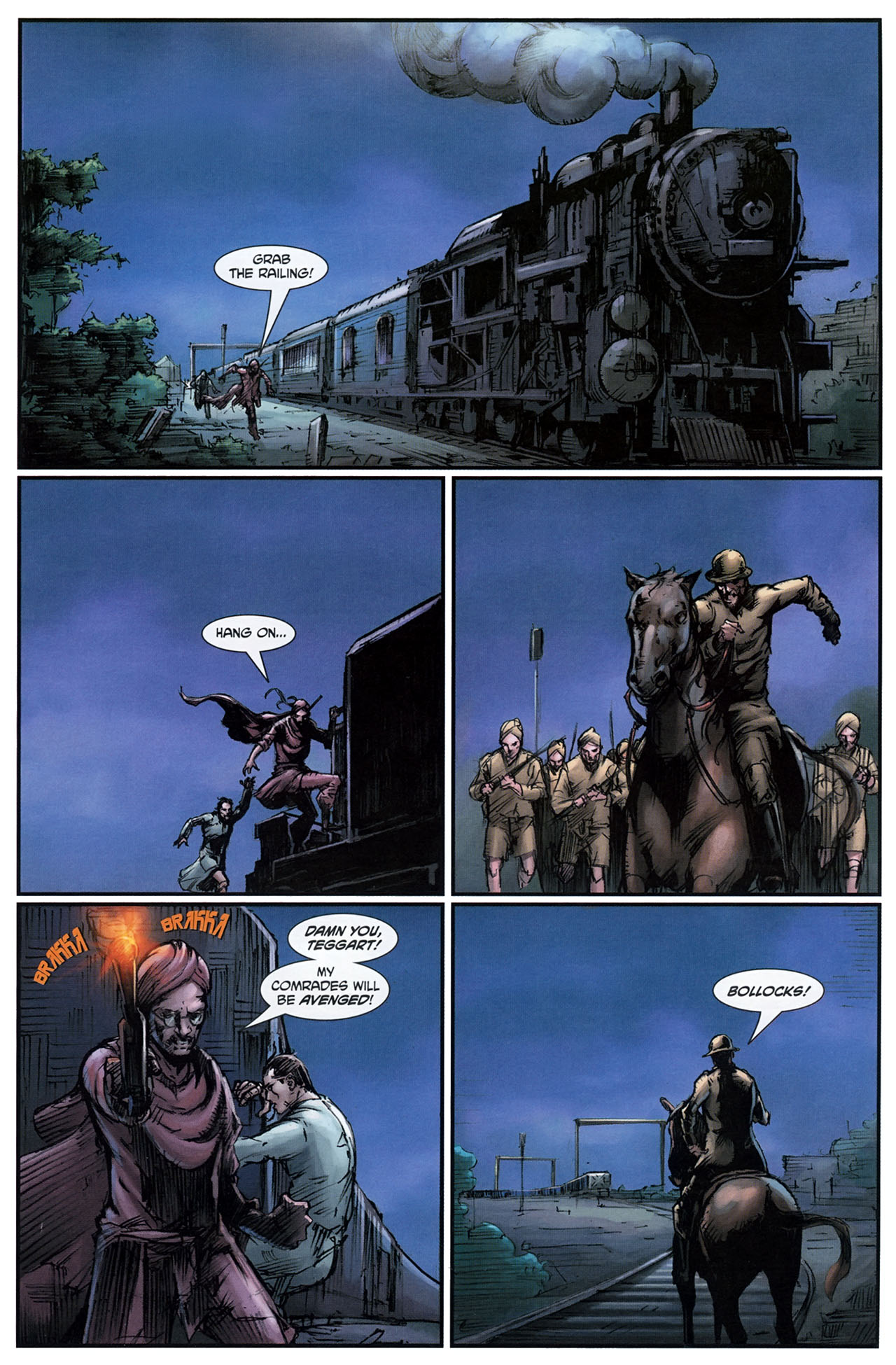 Read online Sädhu Wheel of Destiny comic -  Issue #1 - 10
