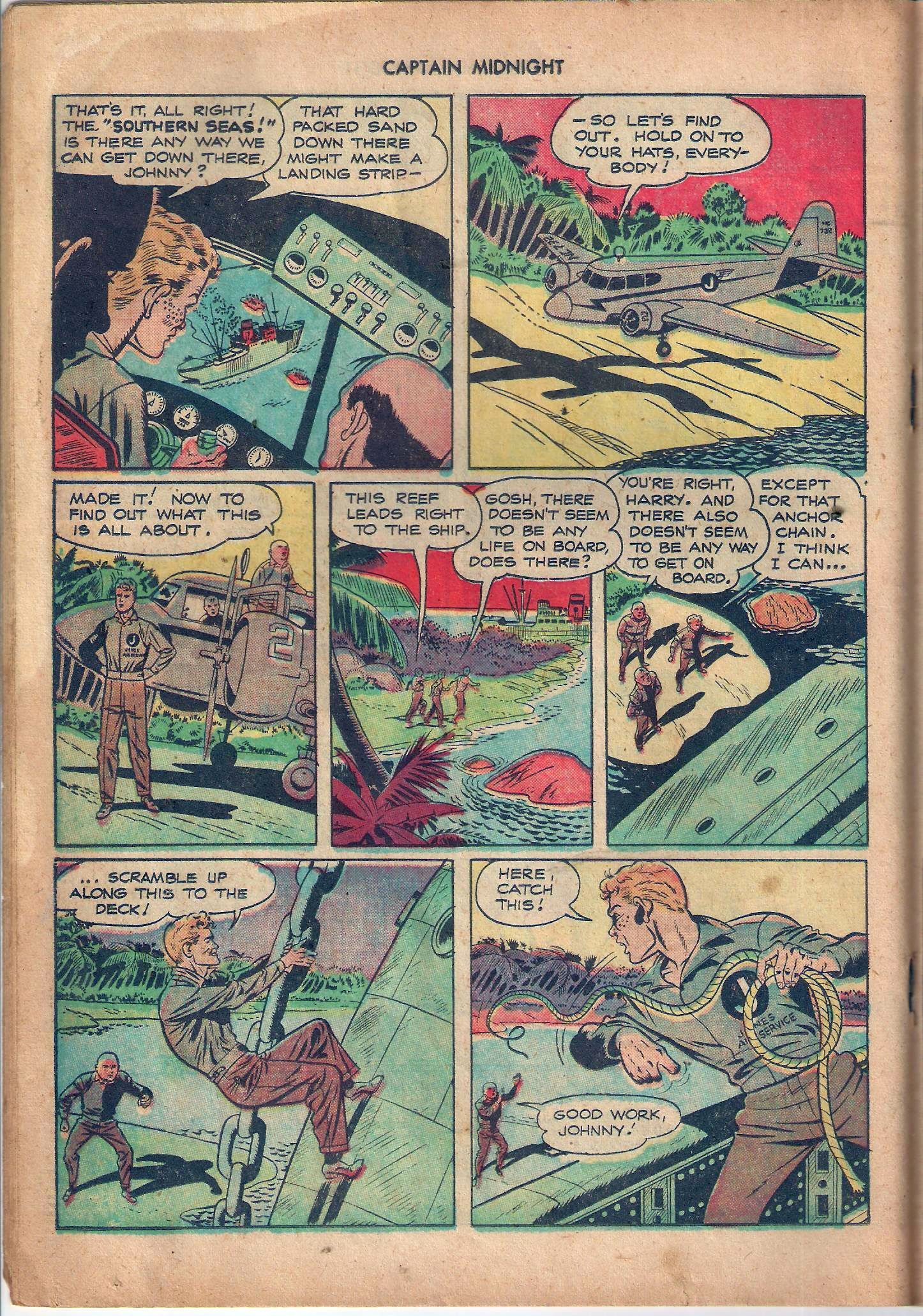Read online Captain Midnight (1942) comic -  Issue #59 - 17