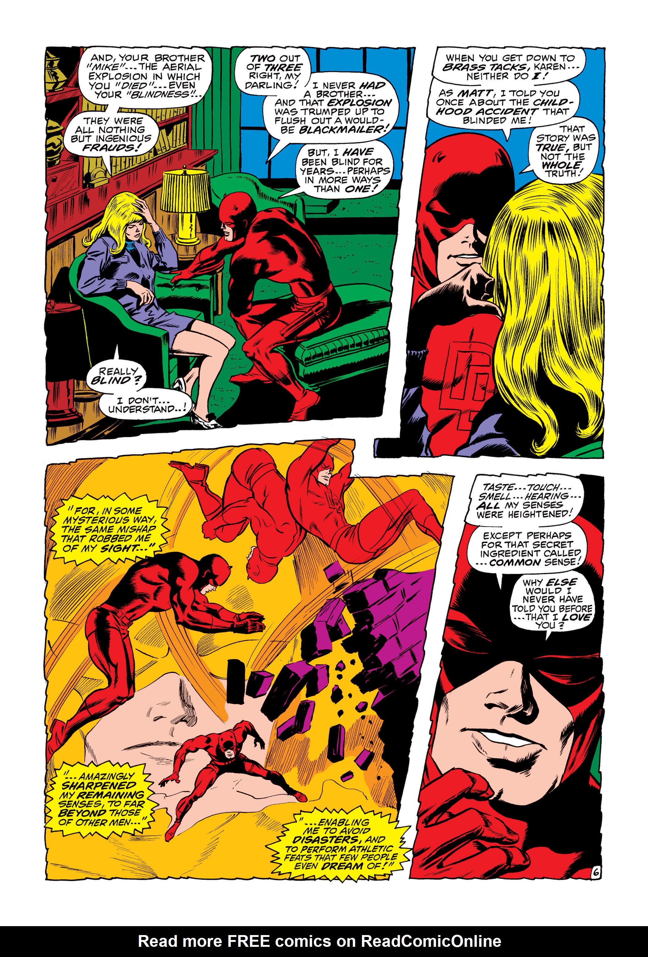 Read online Marvel Masterworks: Daredevil comic -  Issue # TPB 6 (Part 1) - 96