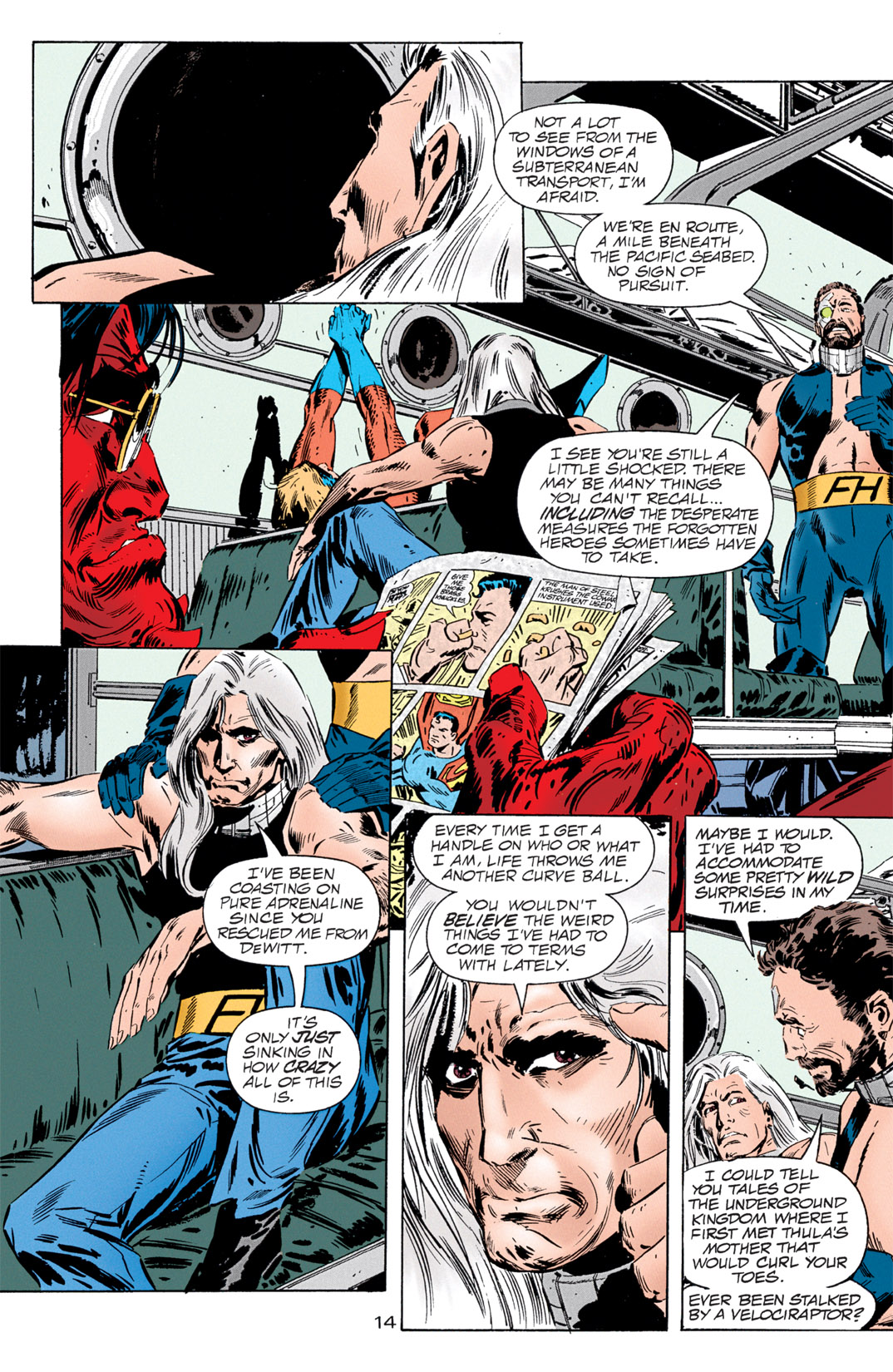 Read online Resurrection Man (1997) comic -  Issue #25 - 15
