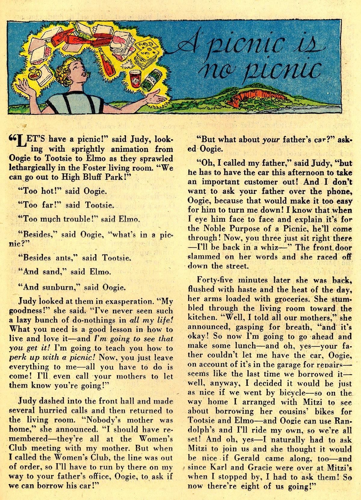 Read online A Date with Judy comic -  Issue #30 - 29