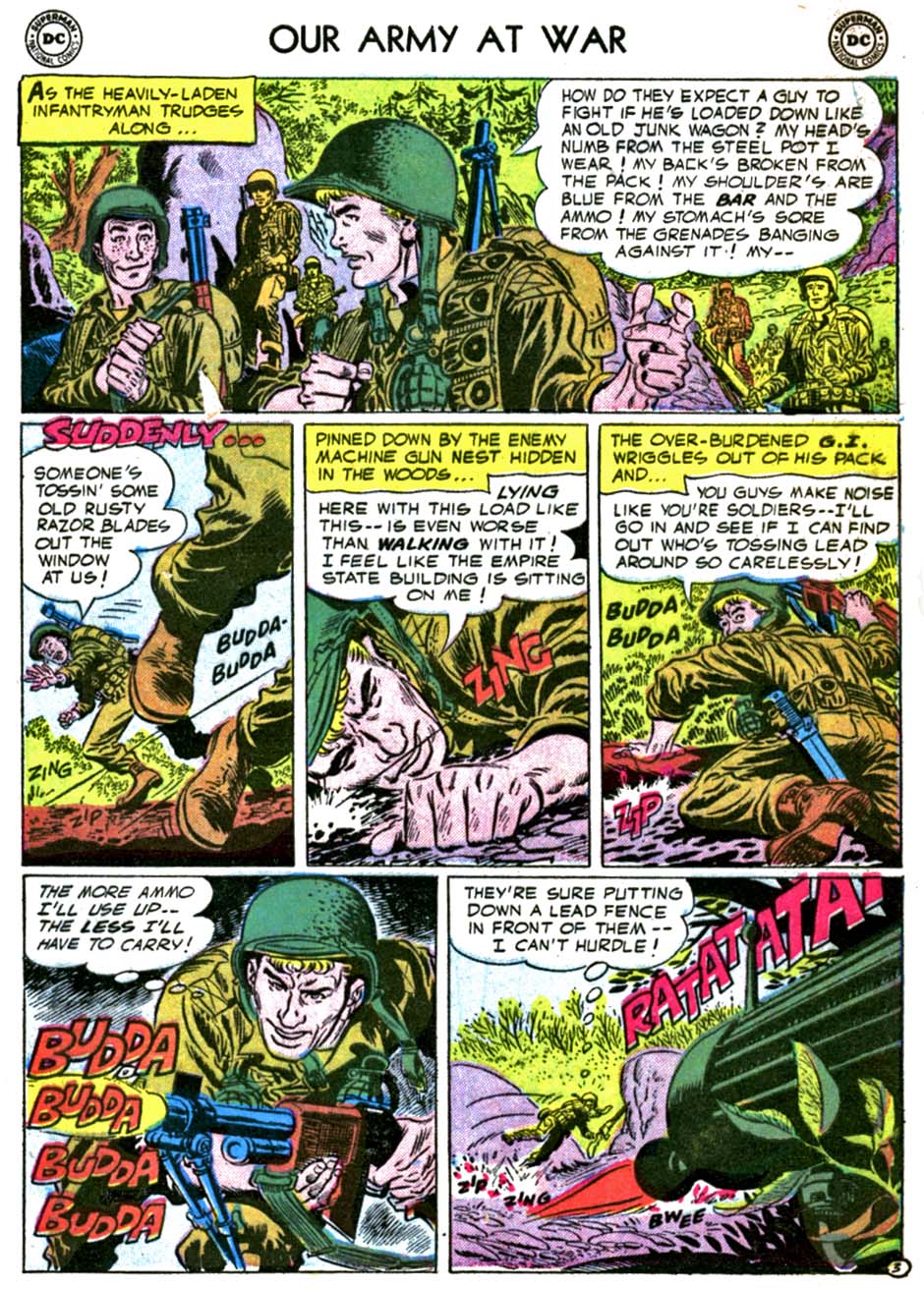 Read online Our Army at War (1952) comic -  Issue #46 - 5