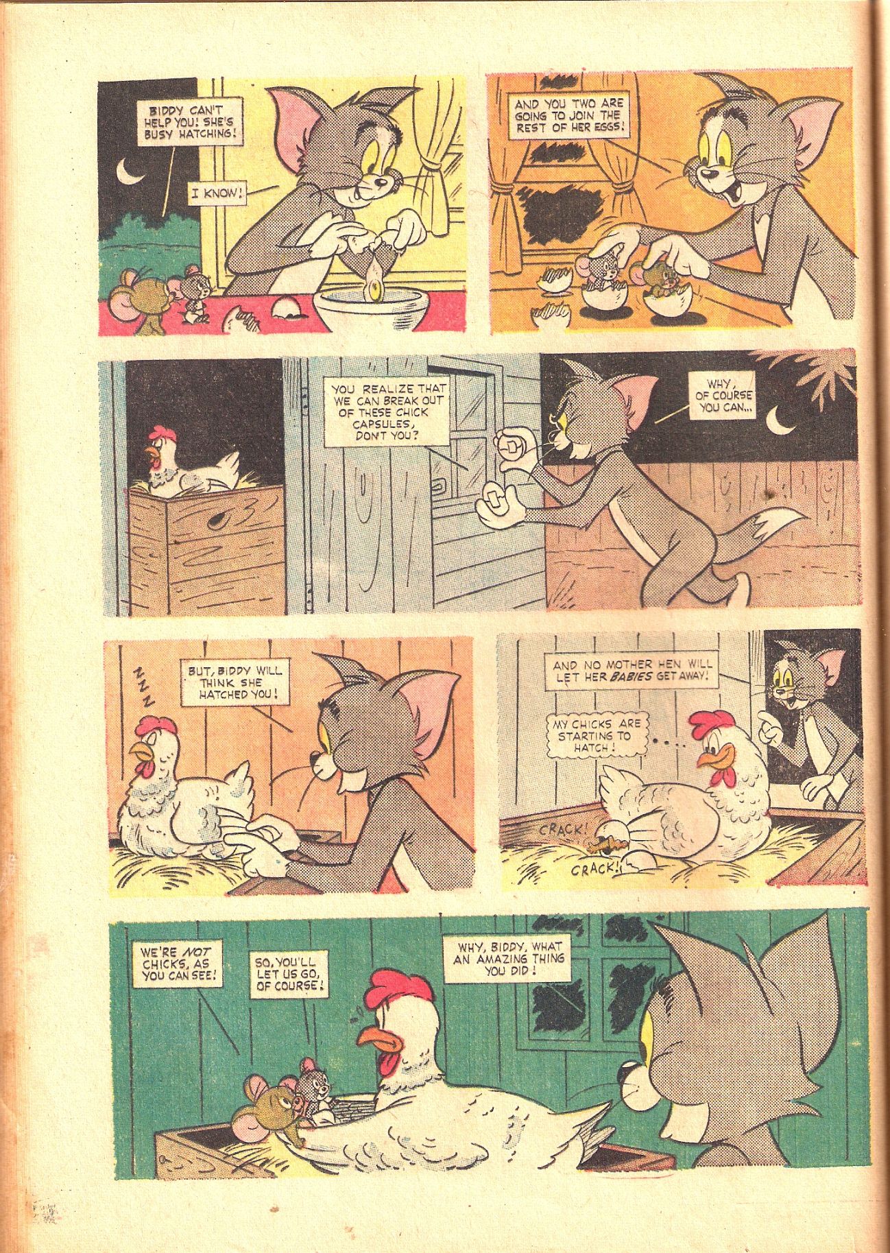 Read online Tom and Jerry comic -  Issue #214 - 64