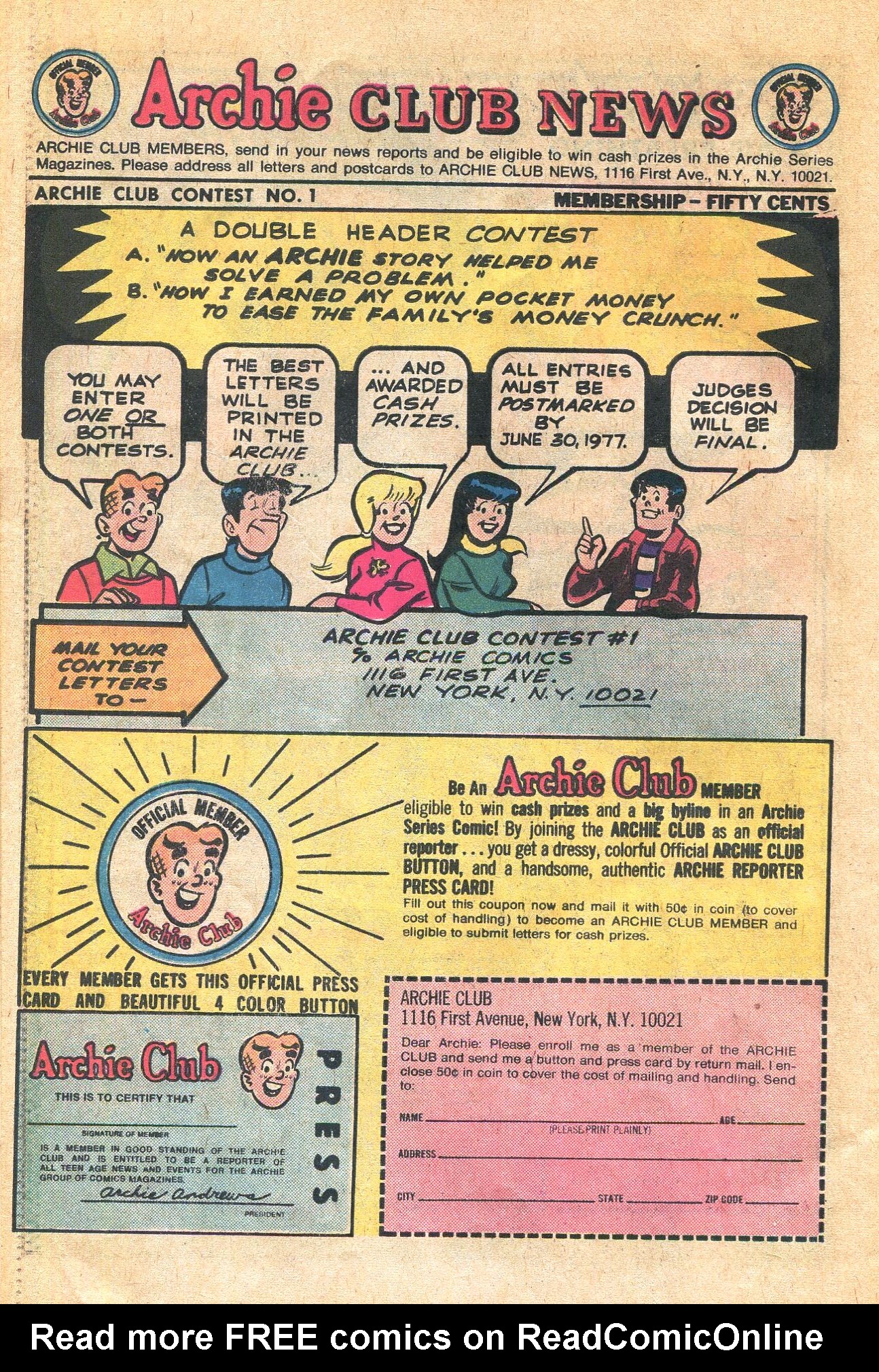 Read online Archie's Joke Book Magazine comic -  Issue #234 - 26