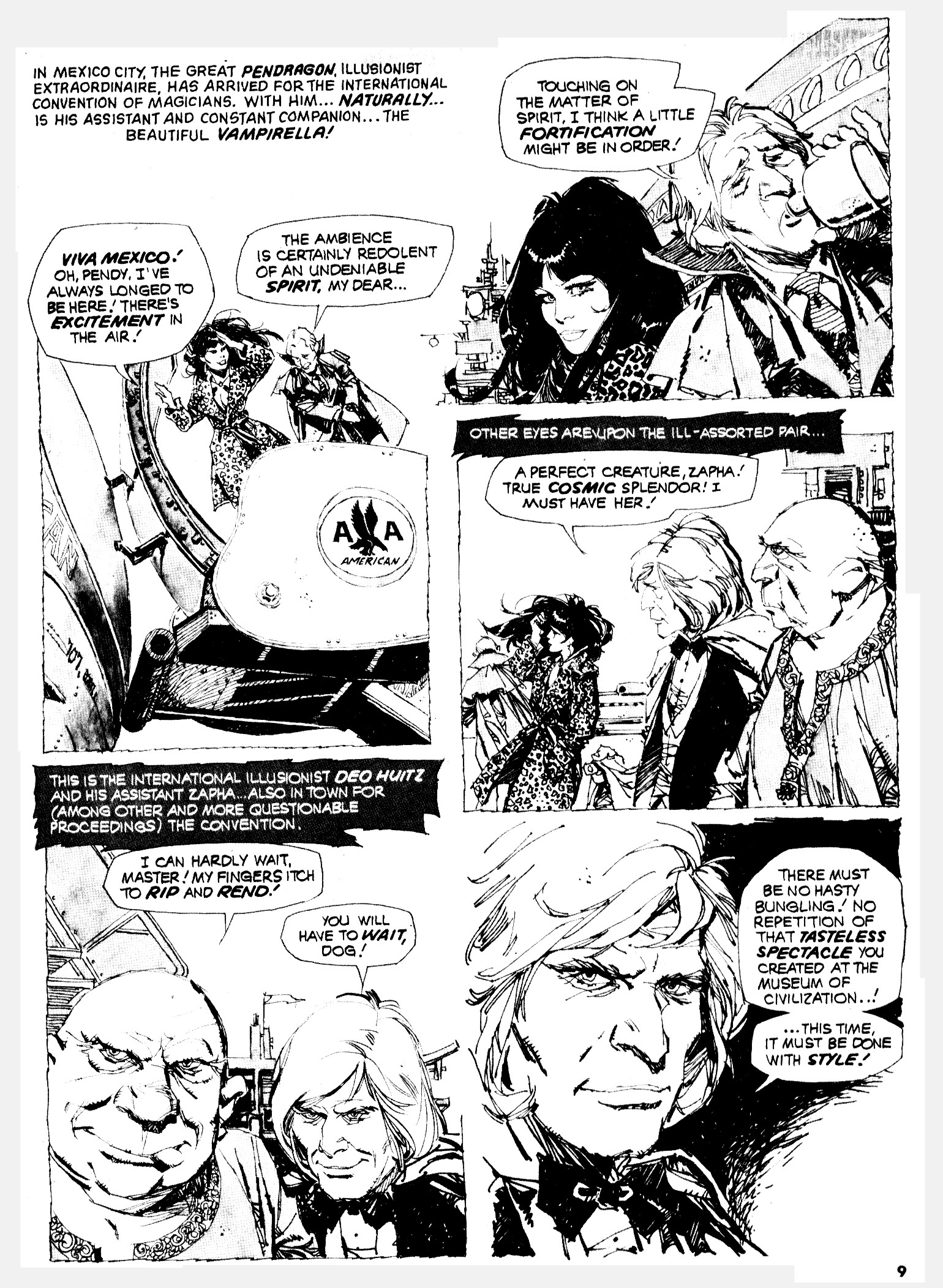 Read online Vampirella (1969) comic -  Issue #30 - 9