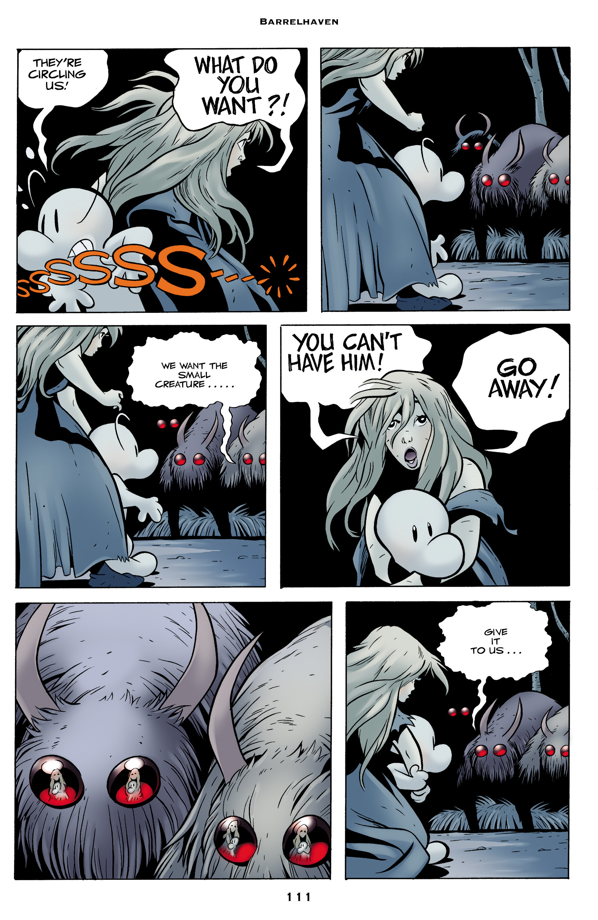 Read online Bone: Out From Boneville comic -  Issue # TPB - 111