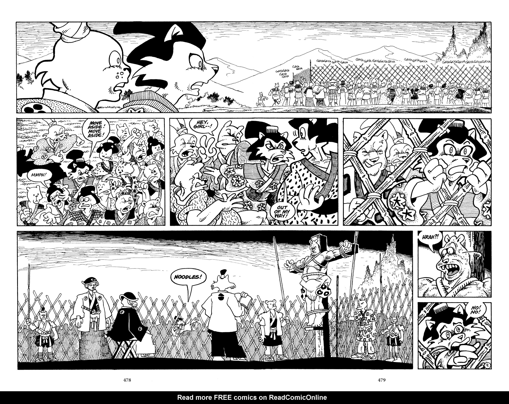 Read online The Usagi Yojimbo Saga comic -  Issue # TPB 1 - 468