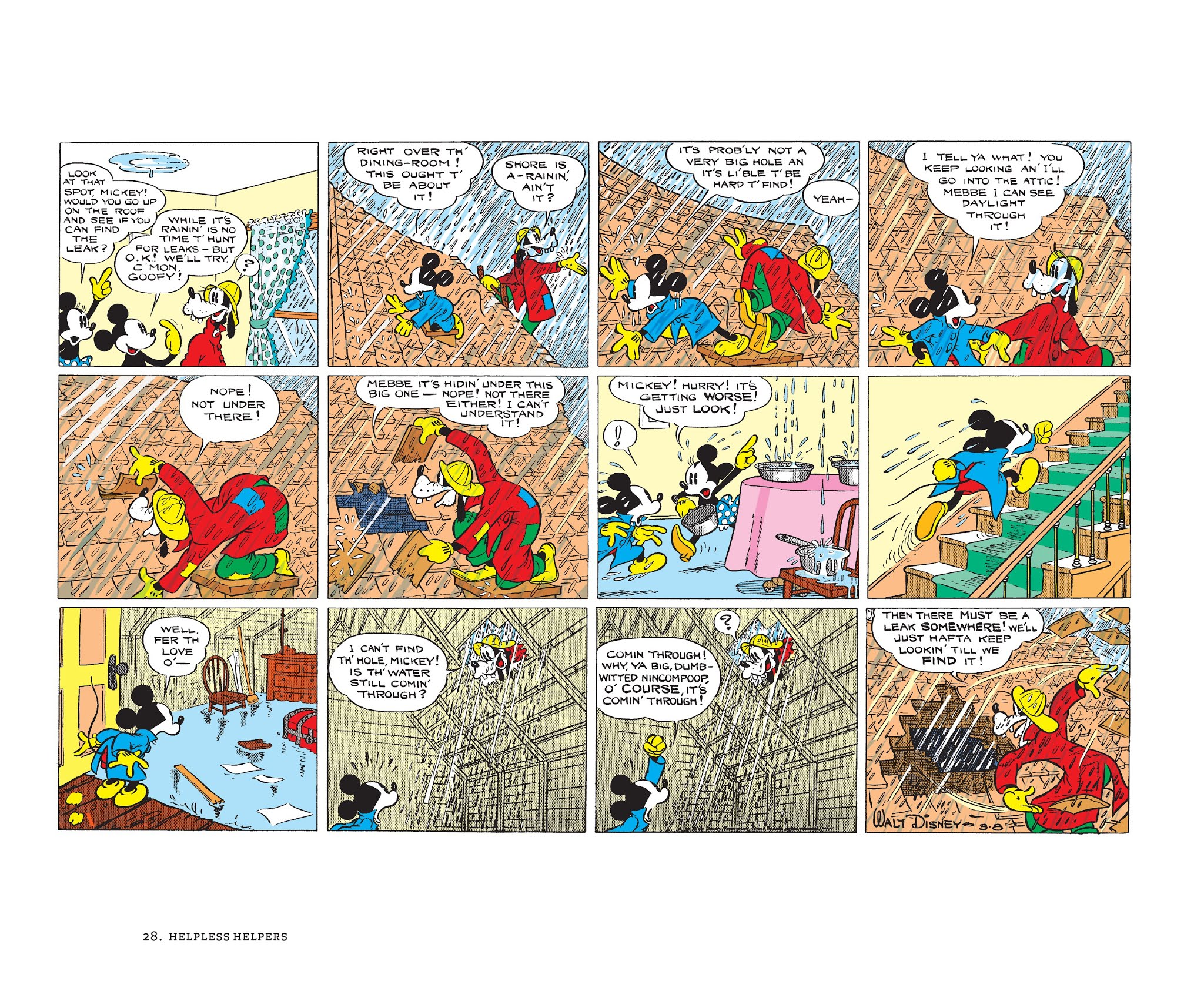 Read online Walt Disney's Mickey Mouse Color Sundays comic -  Issue # TPB 2 (Part 1) - 28