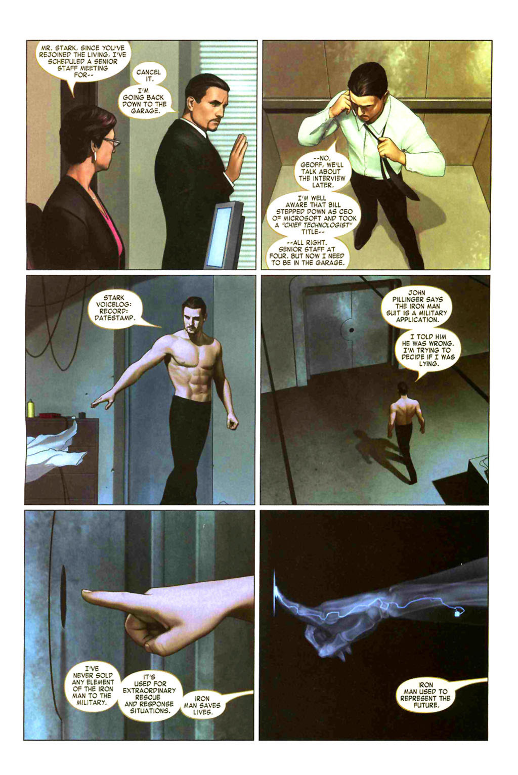 Read online The Invincible Iron Man (2007) comic -  Issue #1 - 22