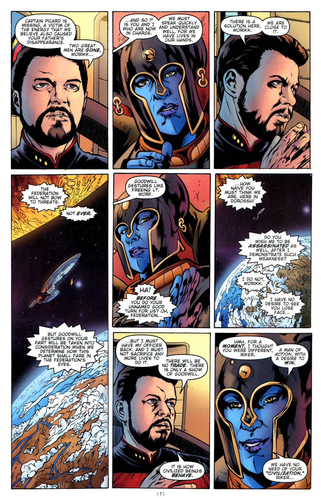 Read online Star Trek: The Next Generation: Ghosts comic -  Issue #4 - 9