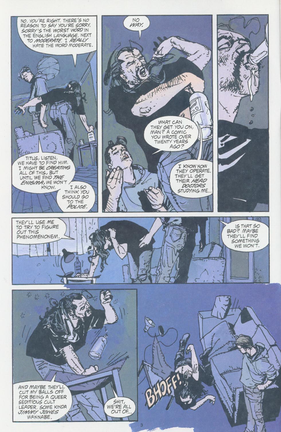Read online Enigma comic -  Issue #5 - 5