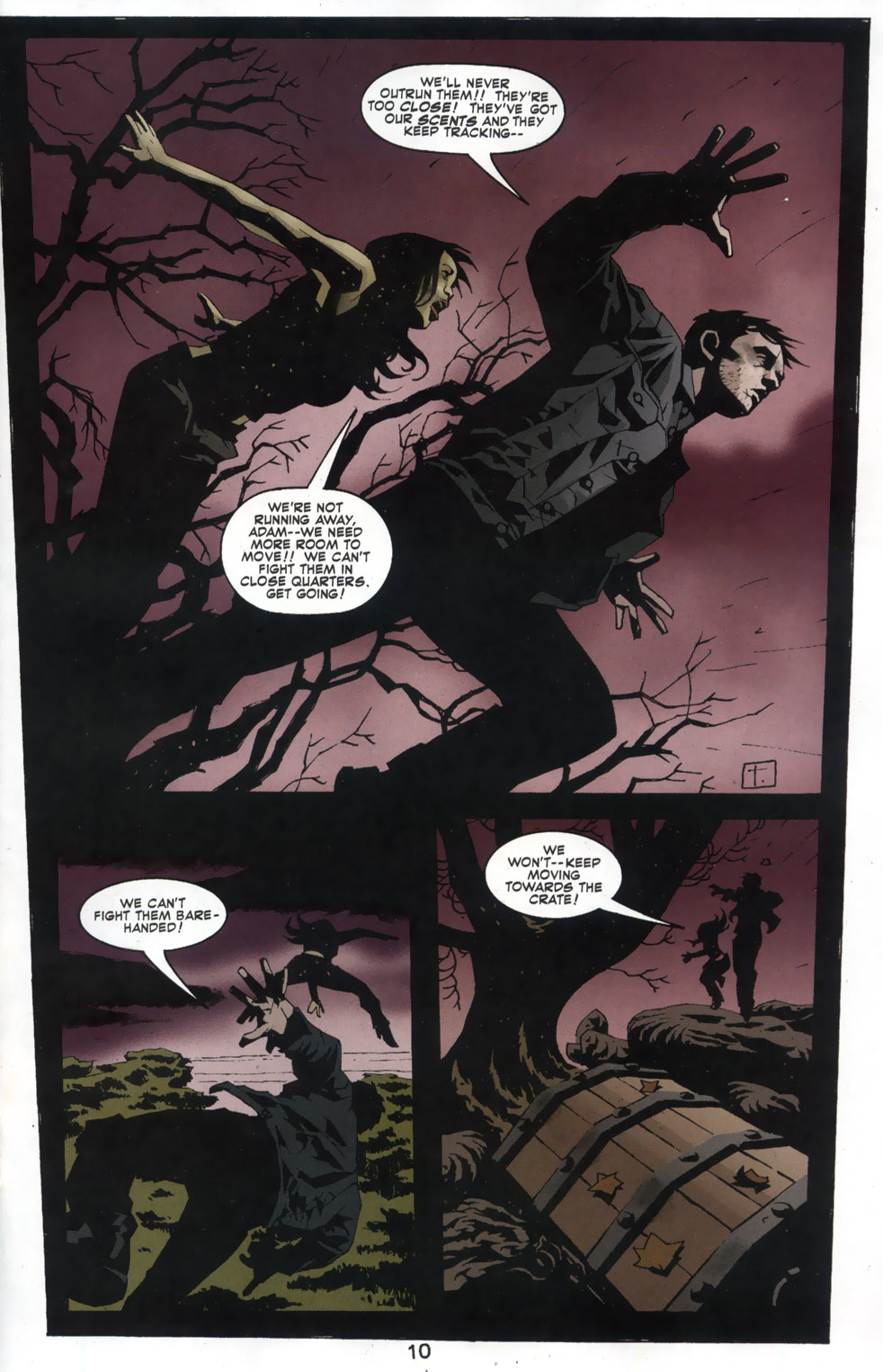 Read online Blood and Water comic -  Issue #5 - 10