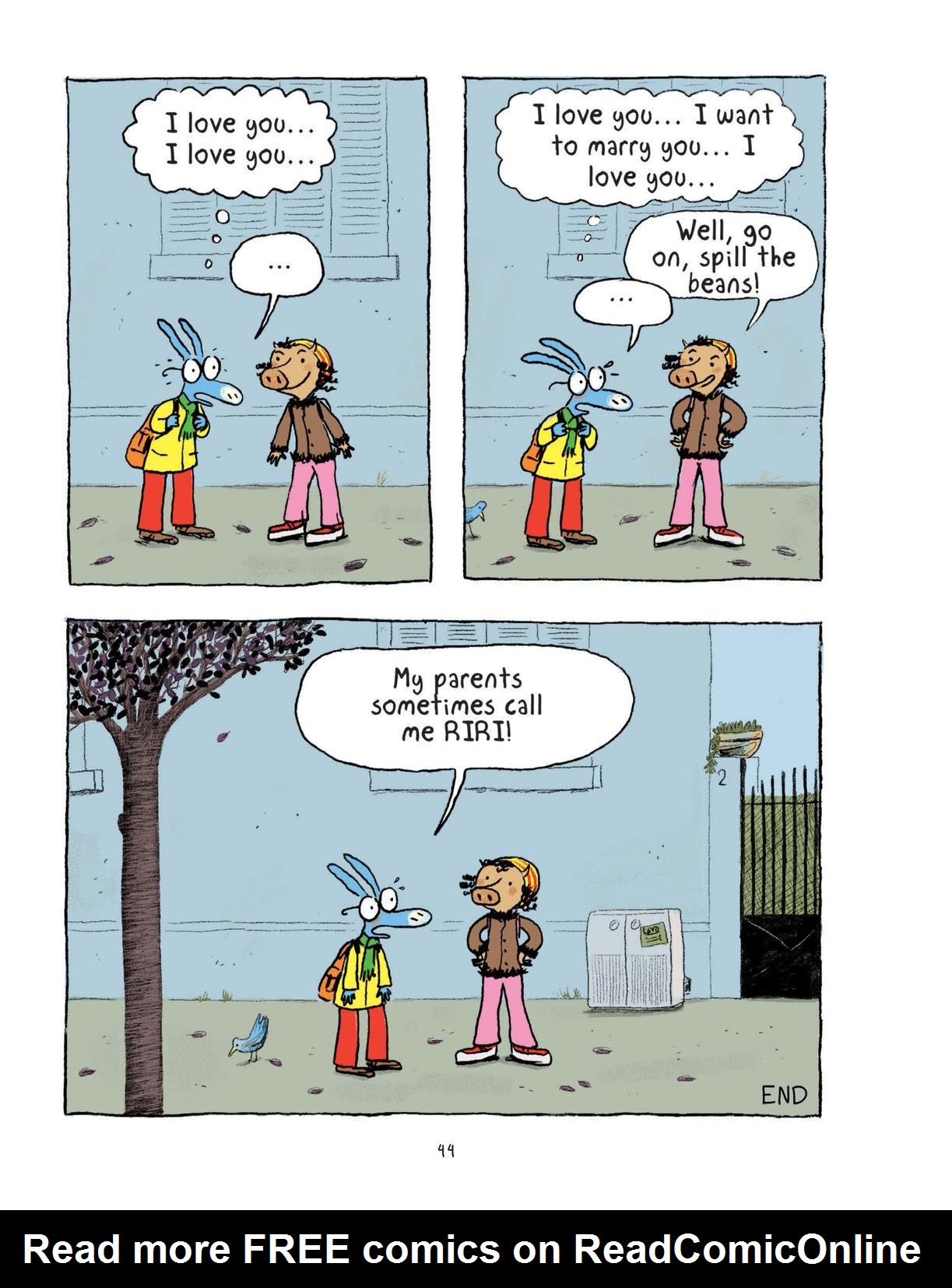 Read online Ariol comic -  Issue # TPB 1 - 46