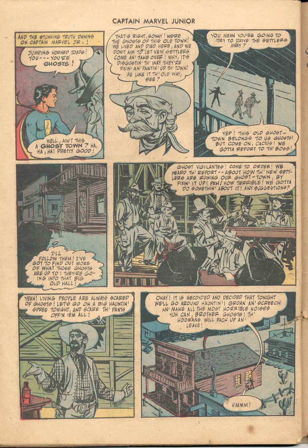 Read online Captain Marvel, Jr. comic -  Issue #38 - 41