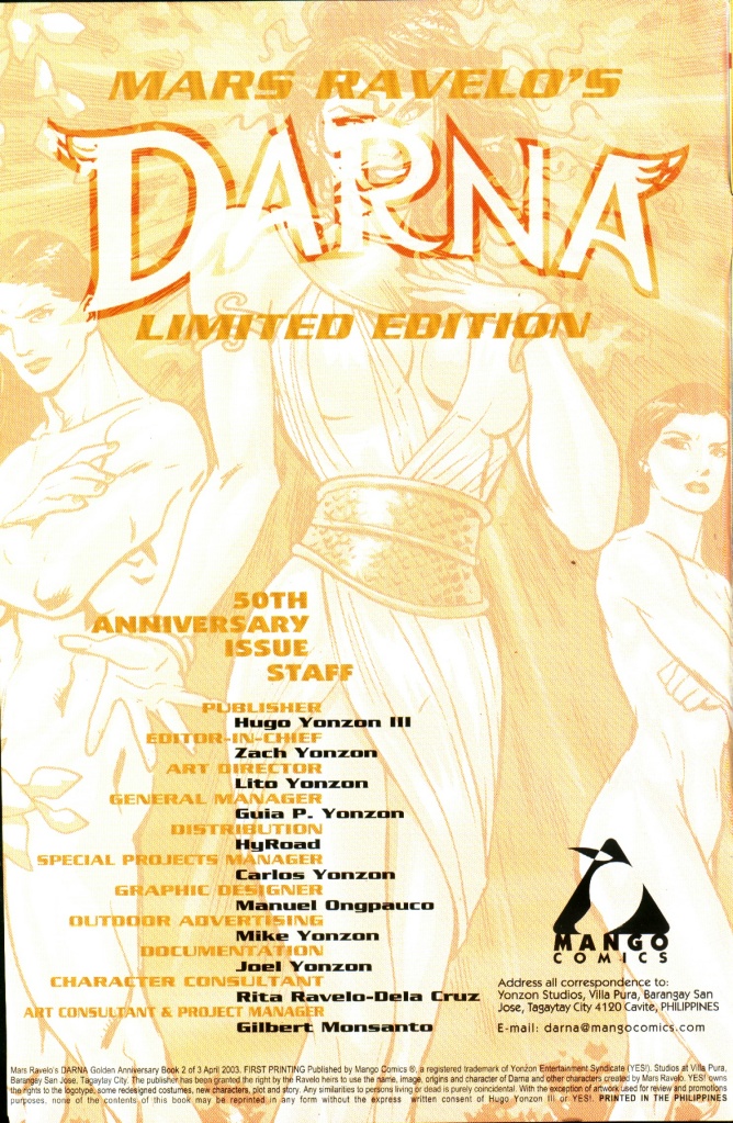 Read online Mars Ravelo's Darna Golden Anniversary Book comic -  Issue #2 - 2