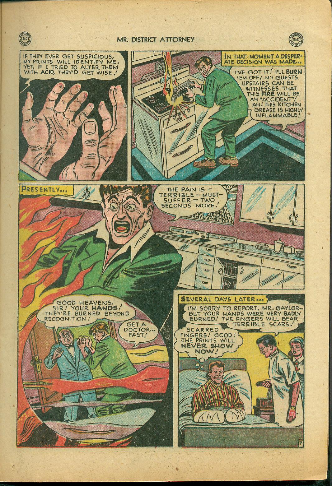 Read online Mr. District Attorney comic -  Issue #3 - 19