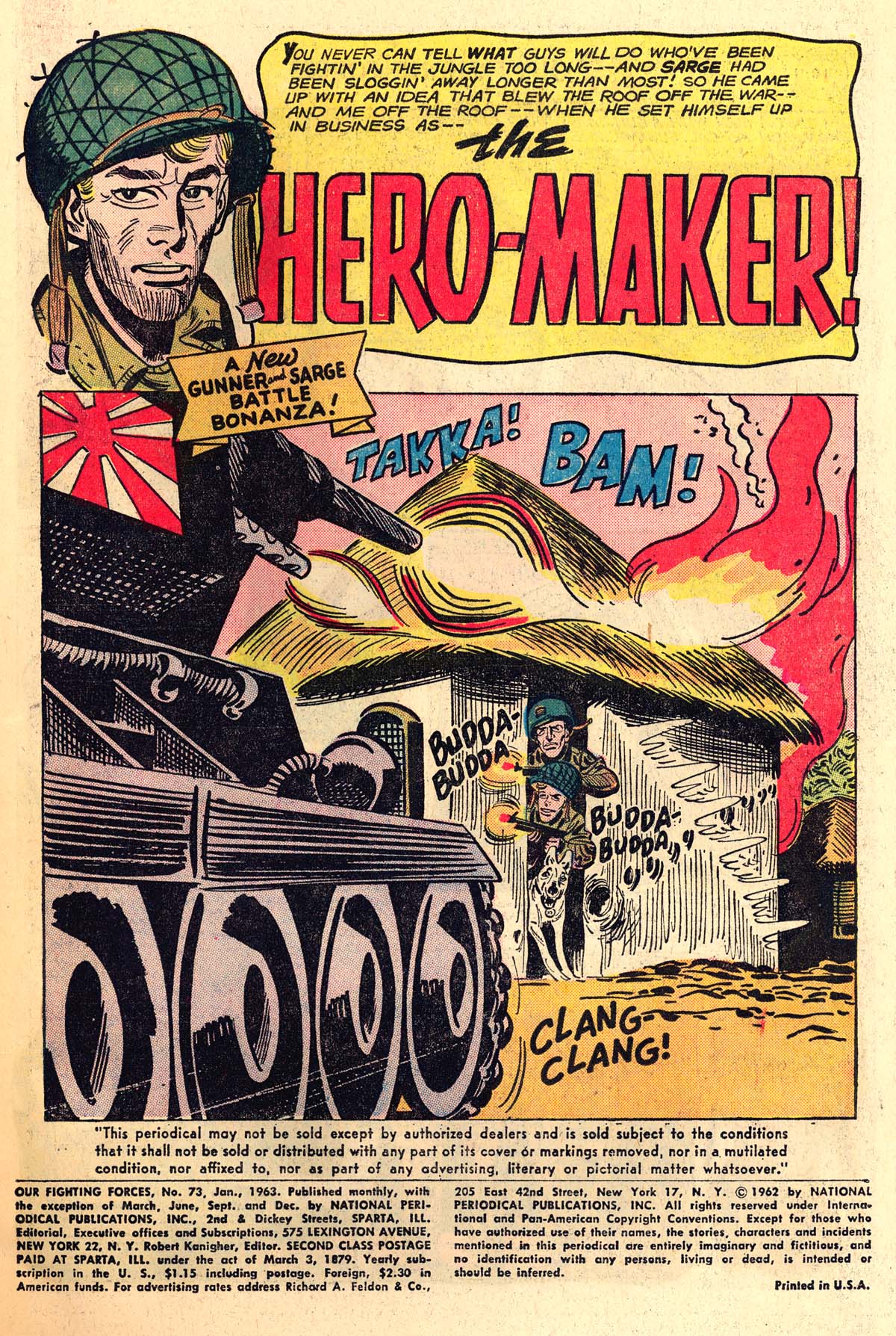 Read online Our Fighting Forces comic -  Issue #73 - 3
