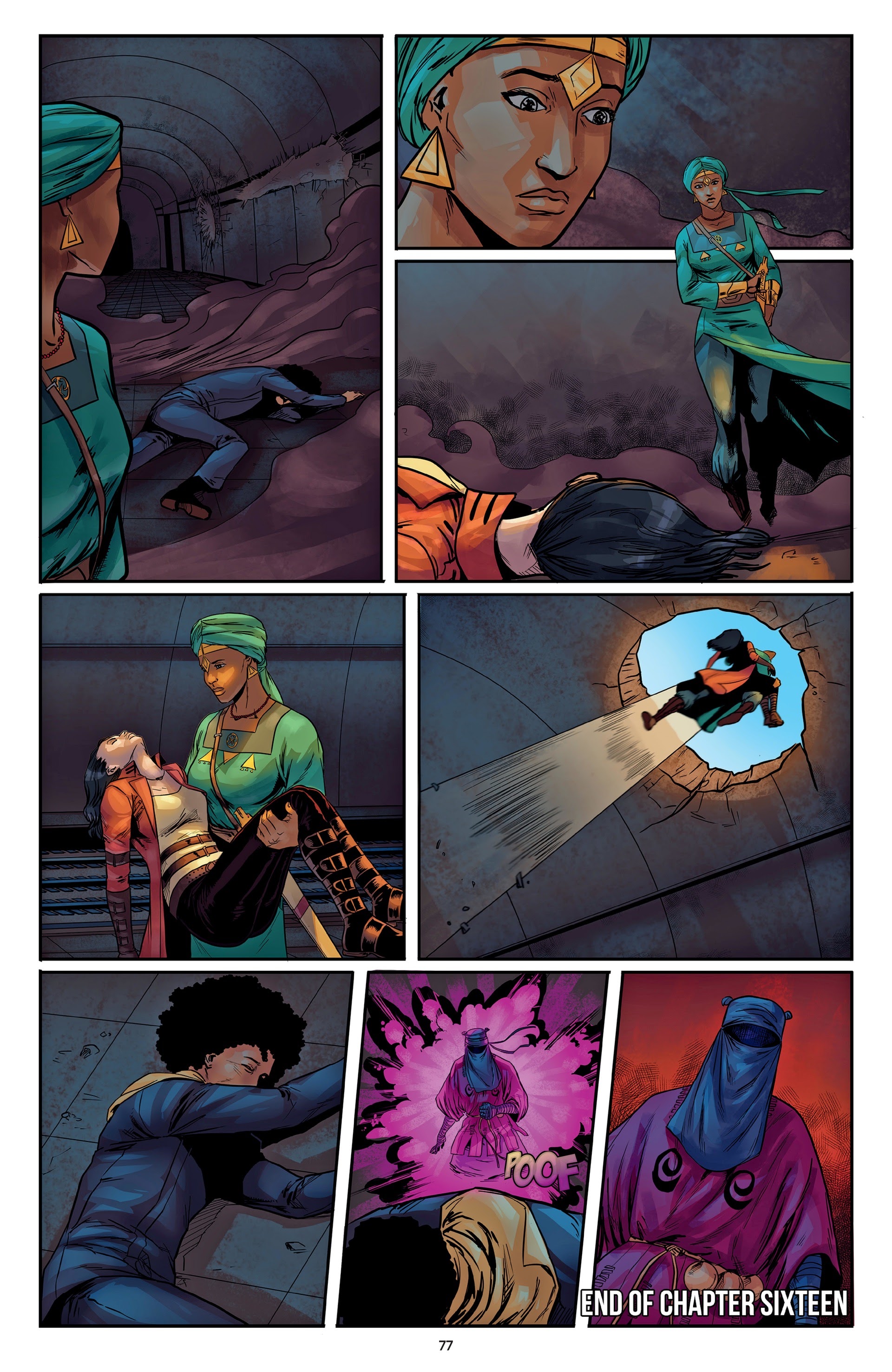 Read online Malika: Warrior Queen comic -  Issue # TPB 2 (Part 1) - 79