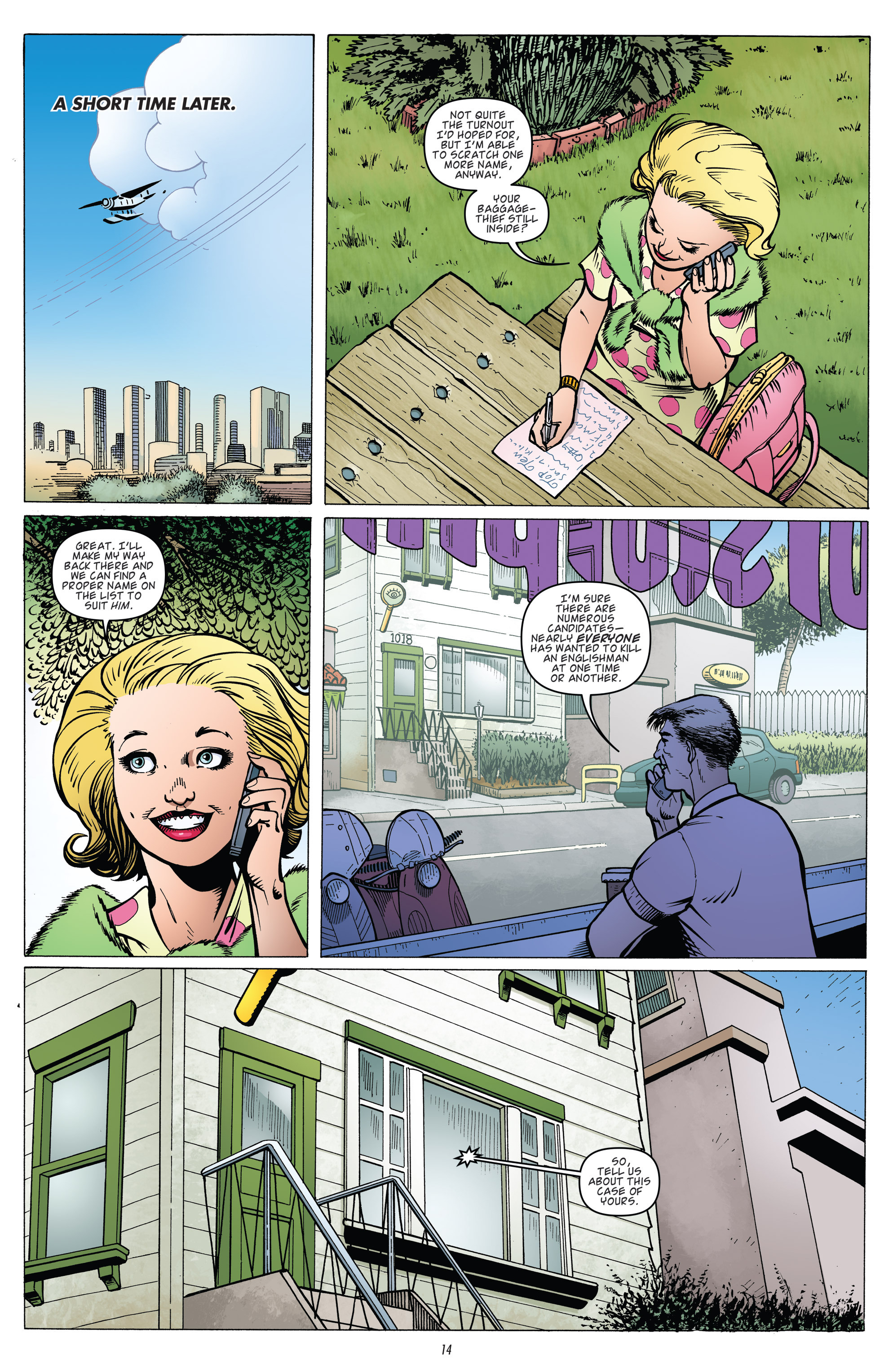 Read online Dirk Gently's Holistic Detective Agency comic -  Issue #1 - 16