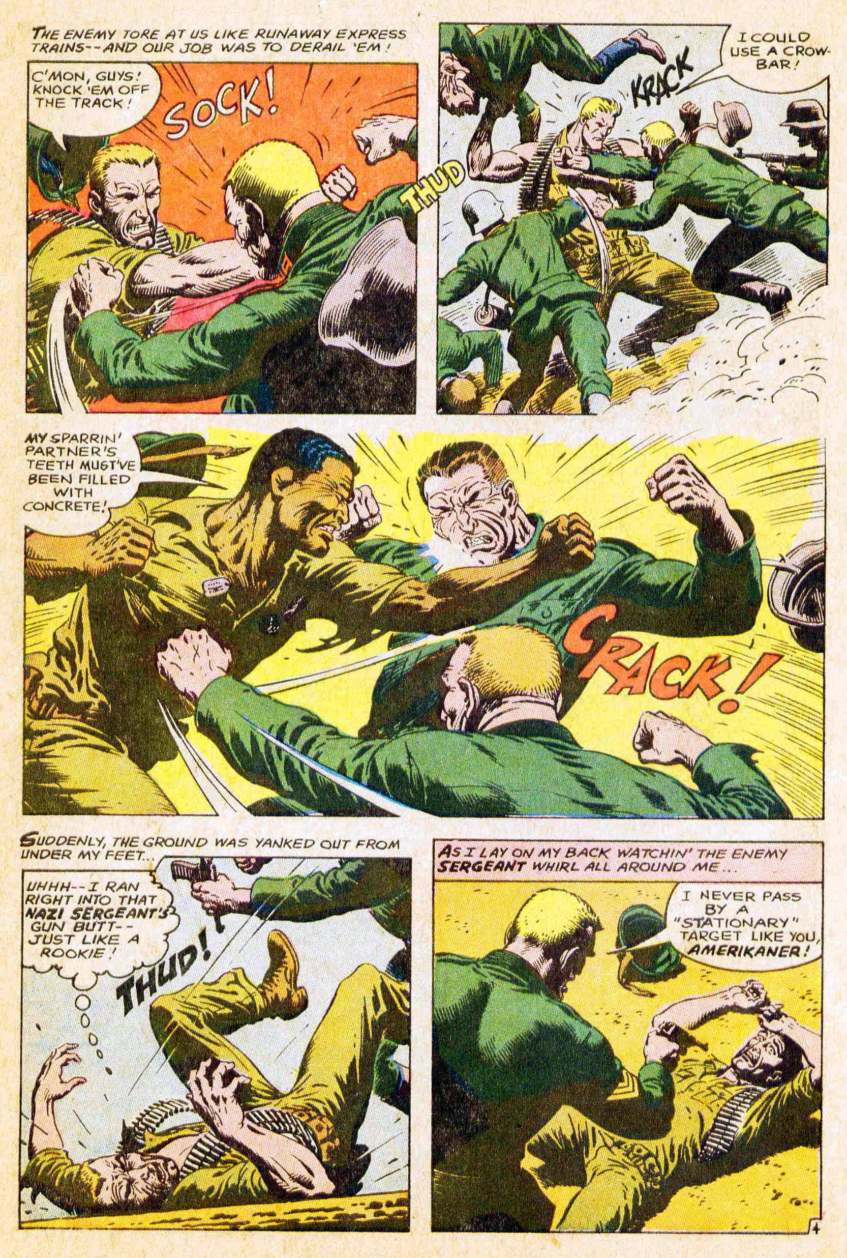 Read online Our Army at War (1952) comic -  Issue #185 - 6