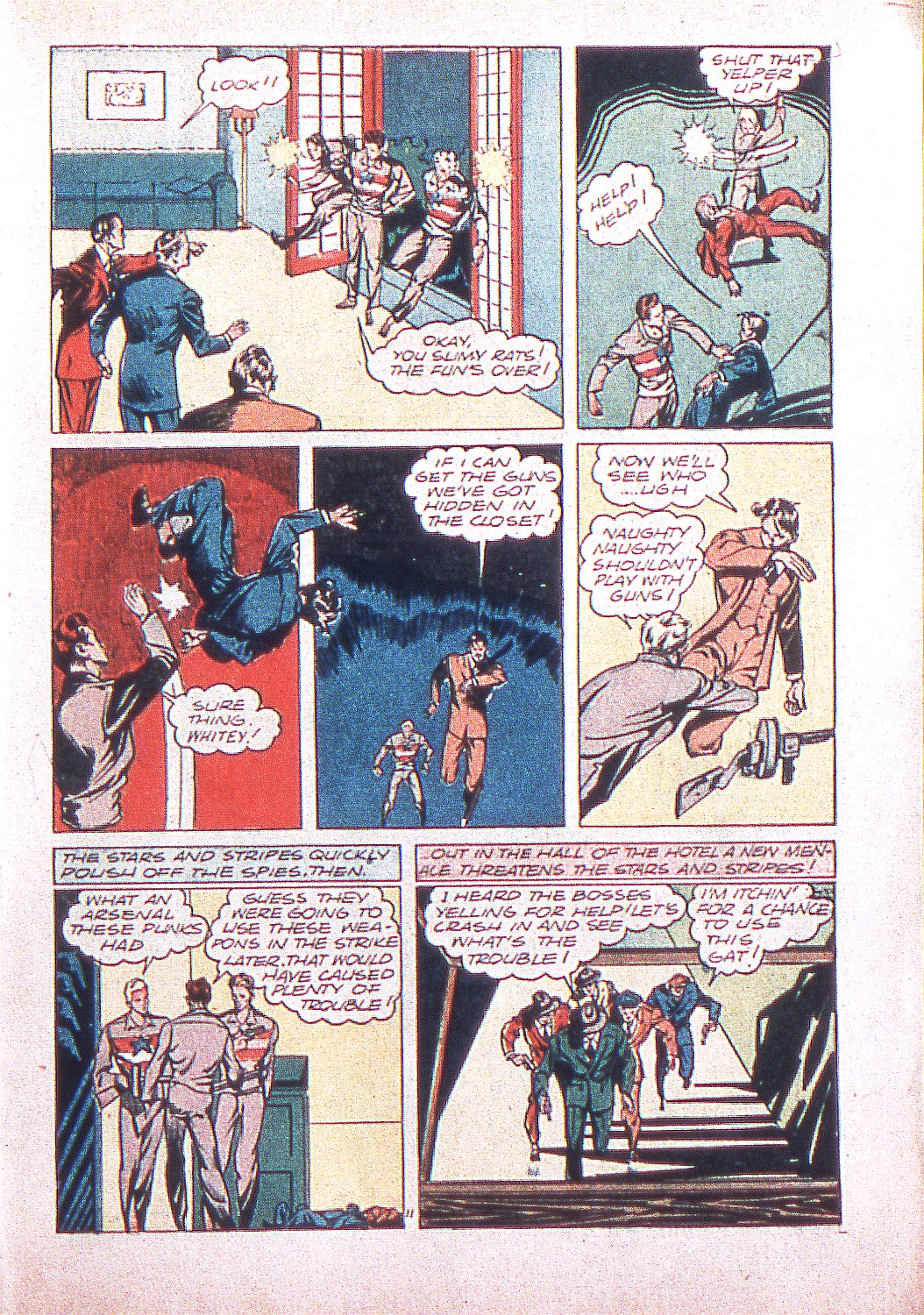 Read online Stars and Stripes Comics comic -  Issue #4 - 14