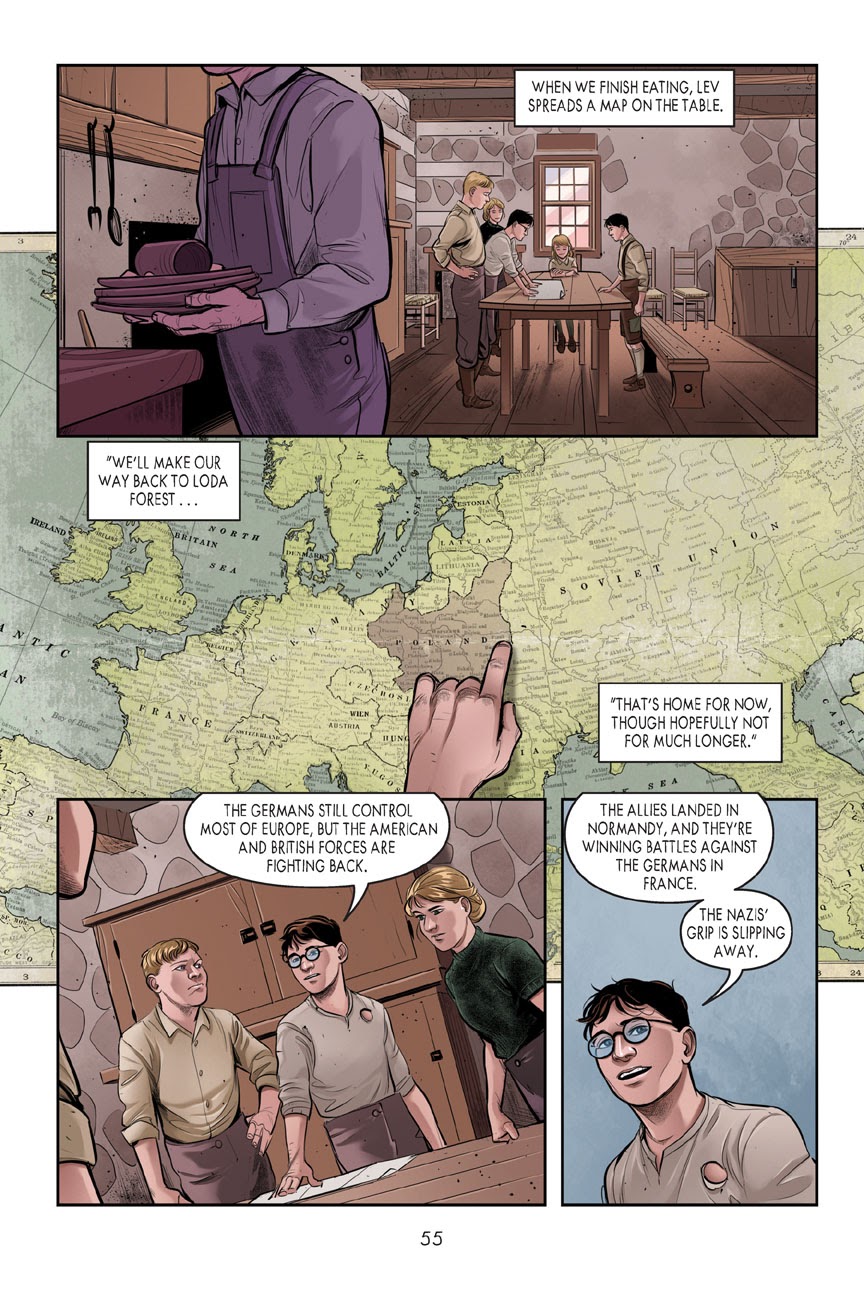 Read online I Survived comic -  Issue # TPB 3 (Part 1) - 57