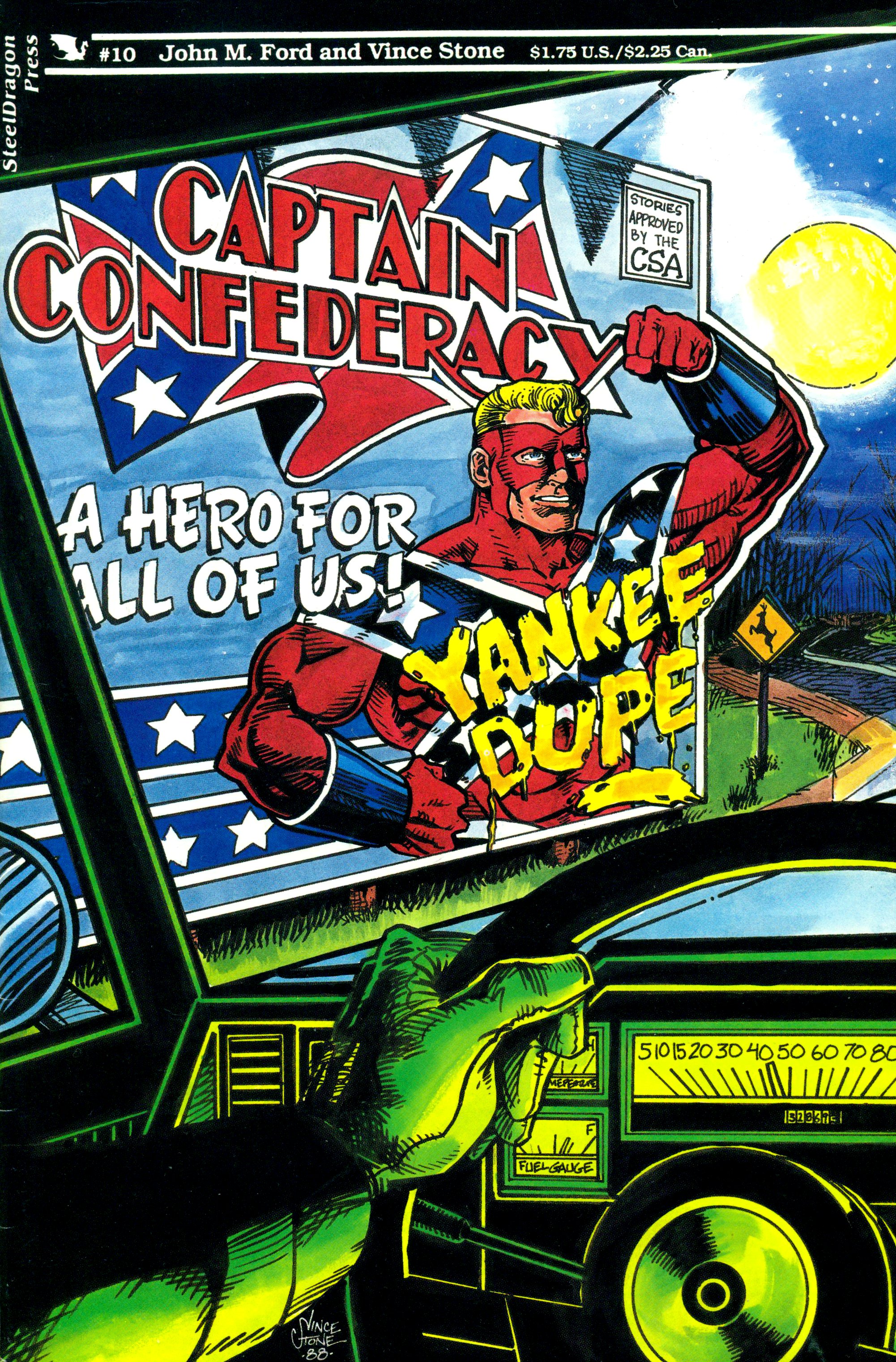 Read online Captain Confederacy (1986) comic -  Issue #10 - 1