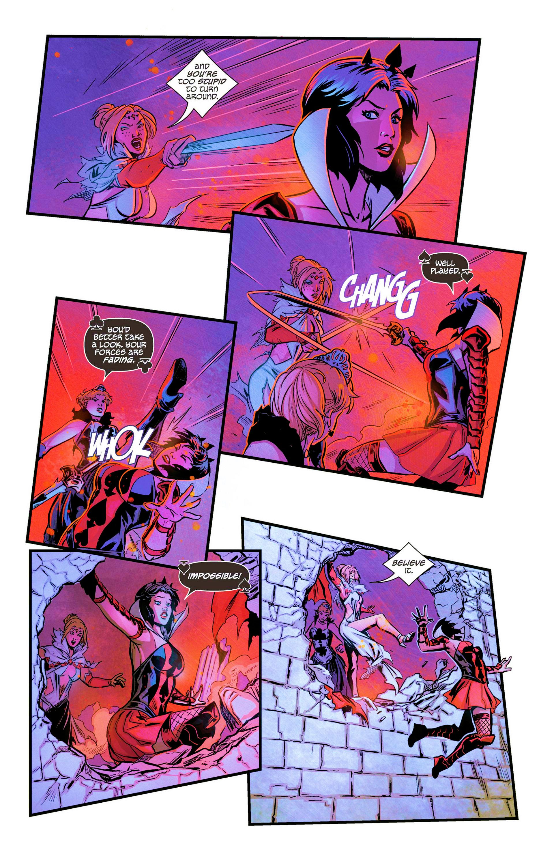 Read online Grimm Fairy Tales presents Wonderland: Clash of Queens comic -  Issue #5 - 18