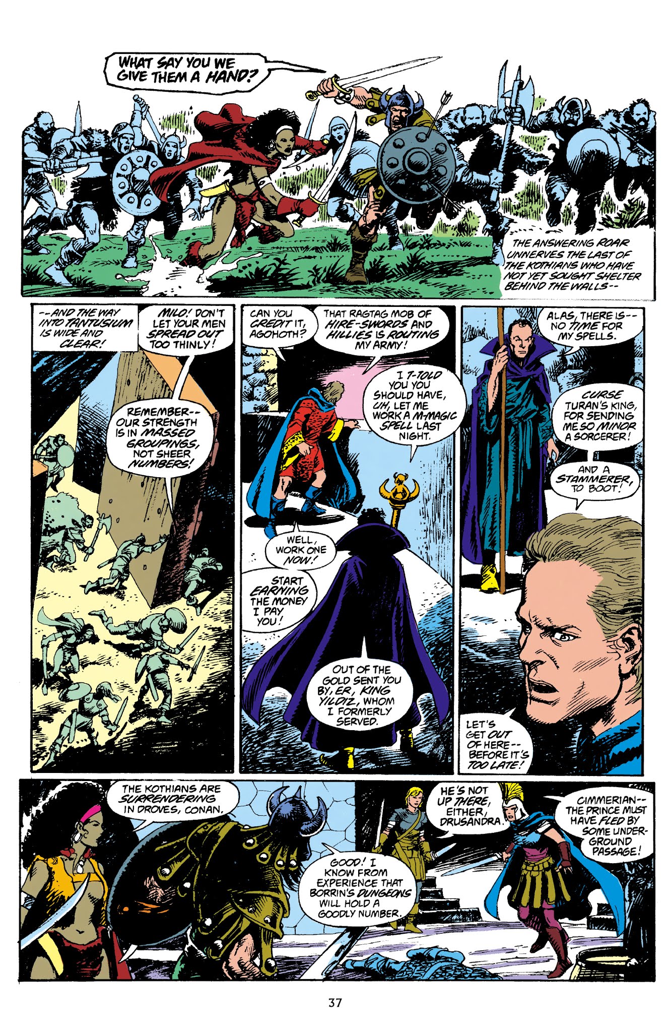 Read online The Chronicles of Conan comic -  Issue # TPB 34 (Part 1) - 36