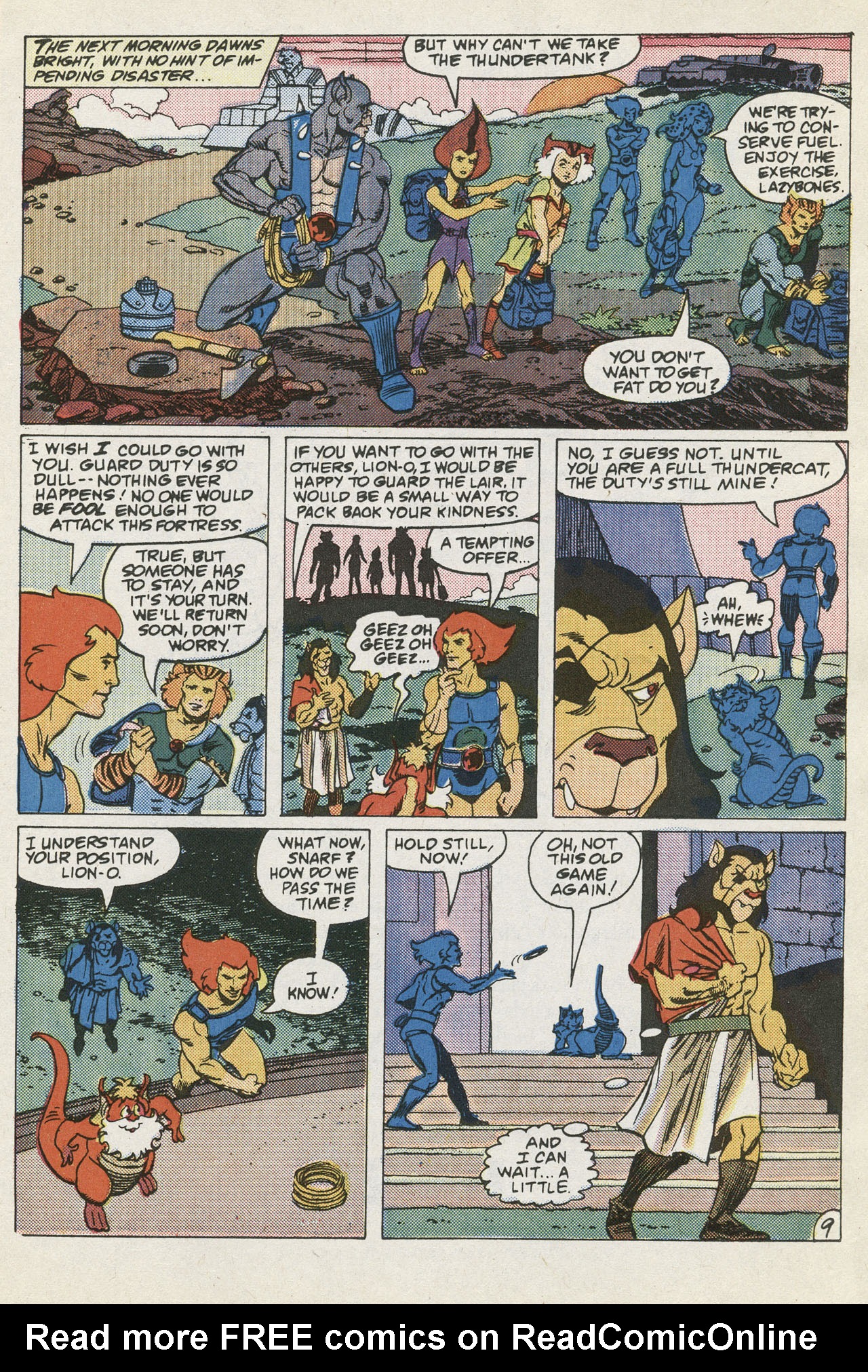 Read online ThunderCats (1985) comic -  Issue #18 - 13