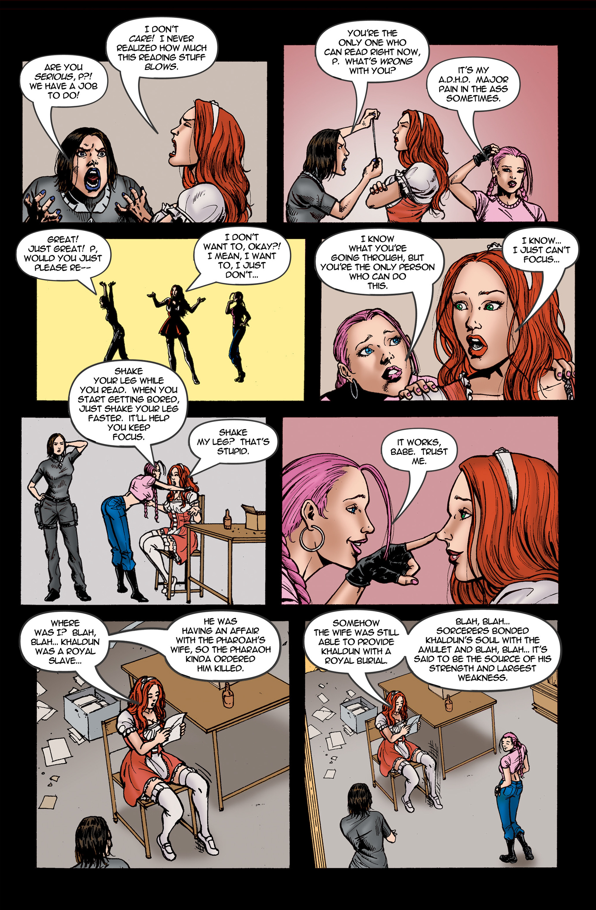 Read online Chaos Campus: Sorority Girls Vs. Zombies comic -  Issue #17 - 20