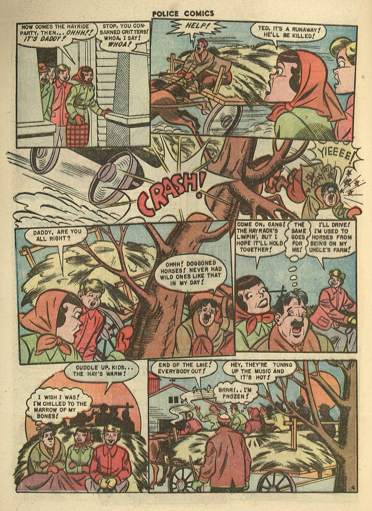 Read online Police Comics comic -  Issue #100 - 24