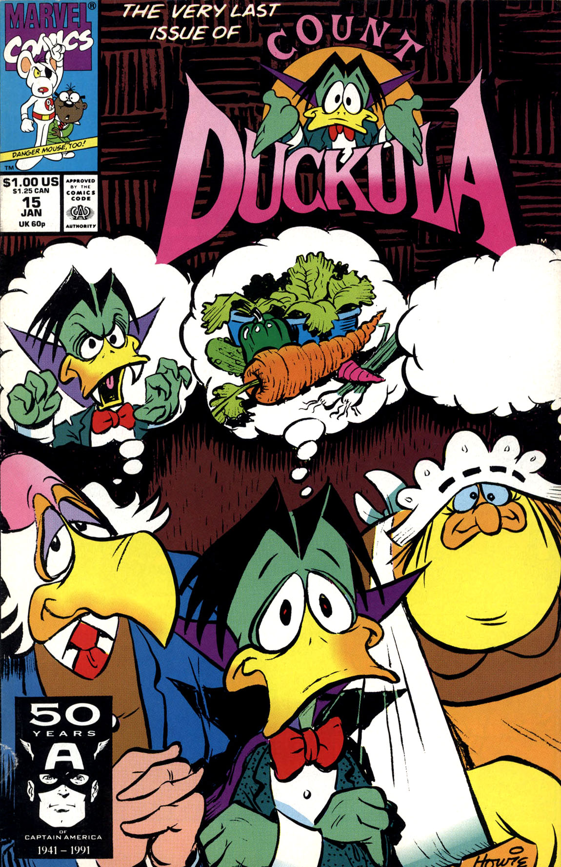 Read online Count Duckula comic -  Issue #15 - 1