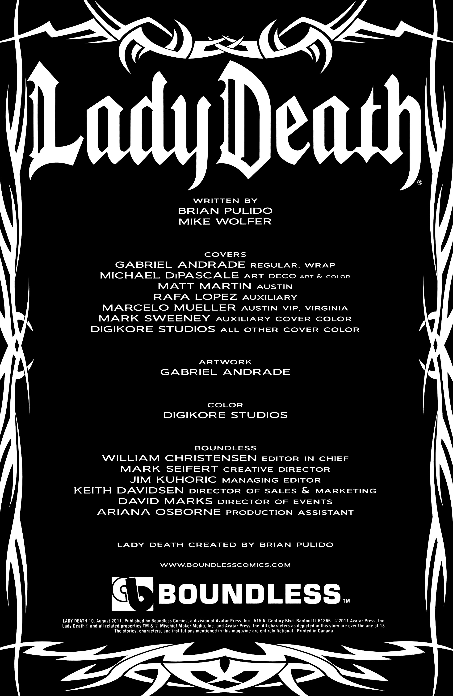 Read online Lady Death (2010) comic -  Issue #10 - 4