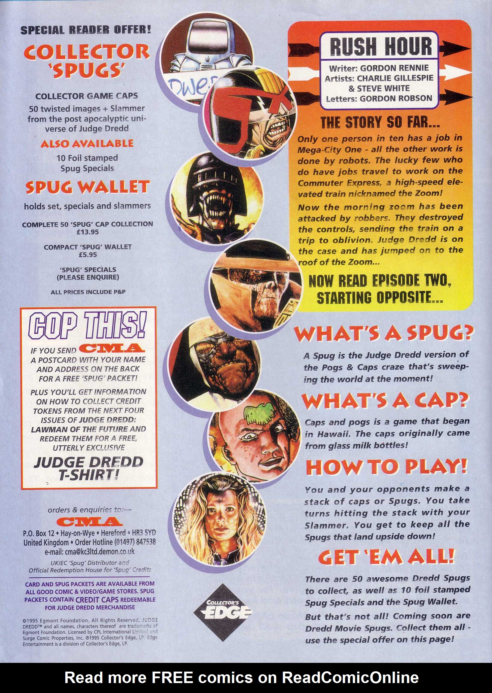 Read online Judge Dredd Lawman of the Future comic -  Issue #3 - 19