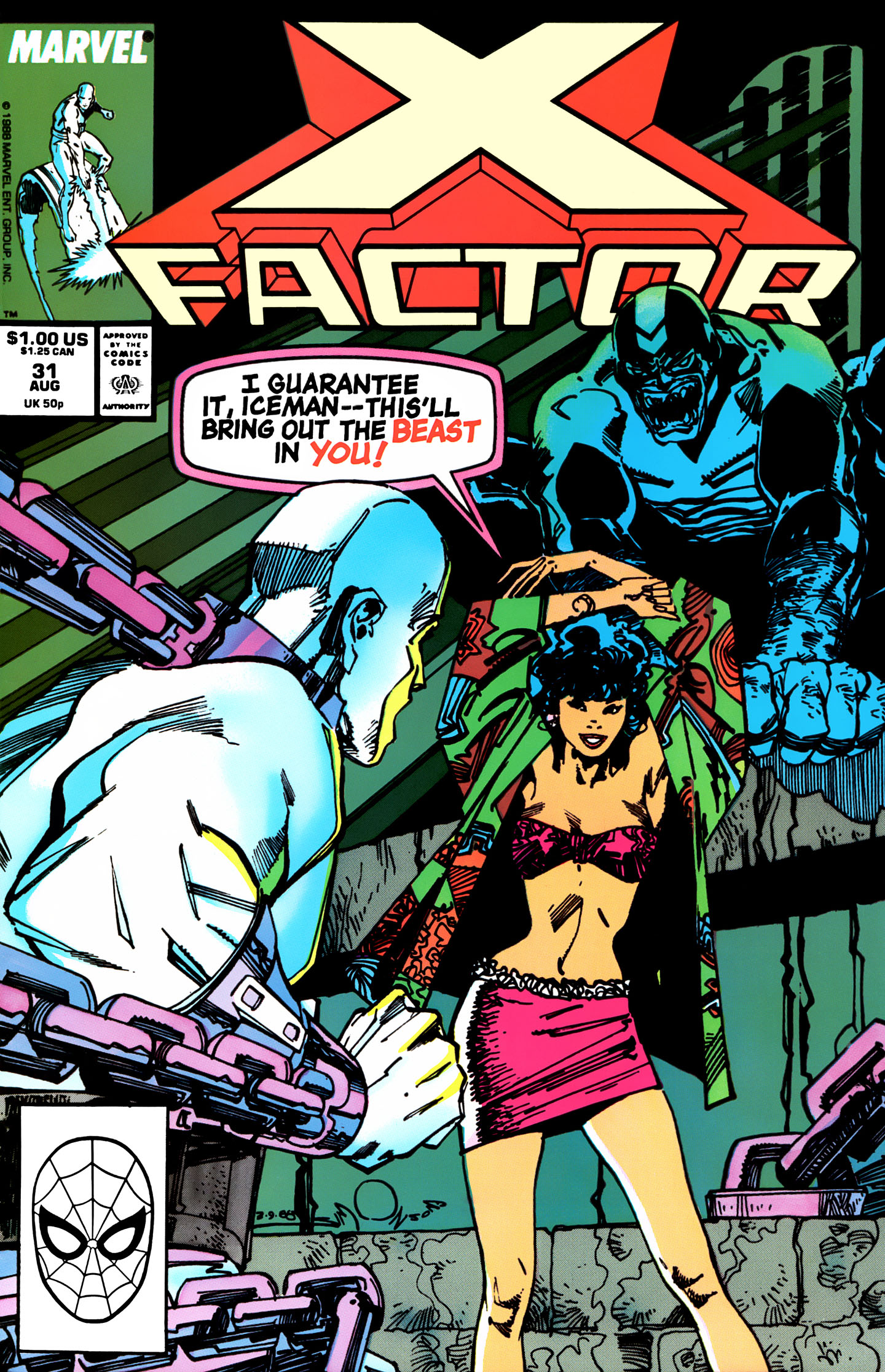 Read online X-Factor (1986) comic -  Issue #31 - 1